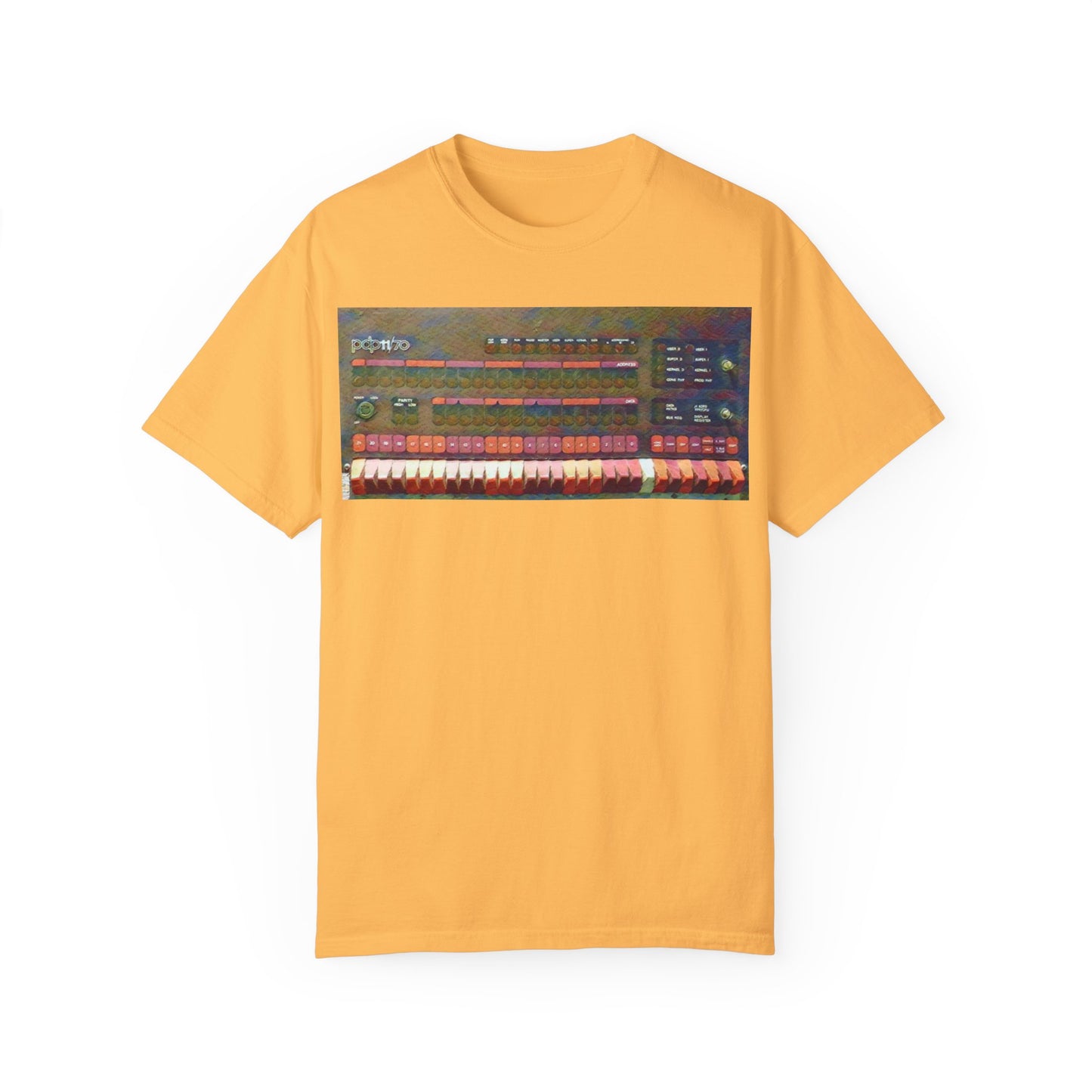 Classic Mini Computer T-Shirt - Paint Art Color