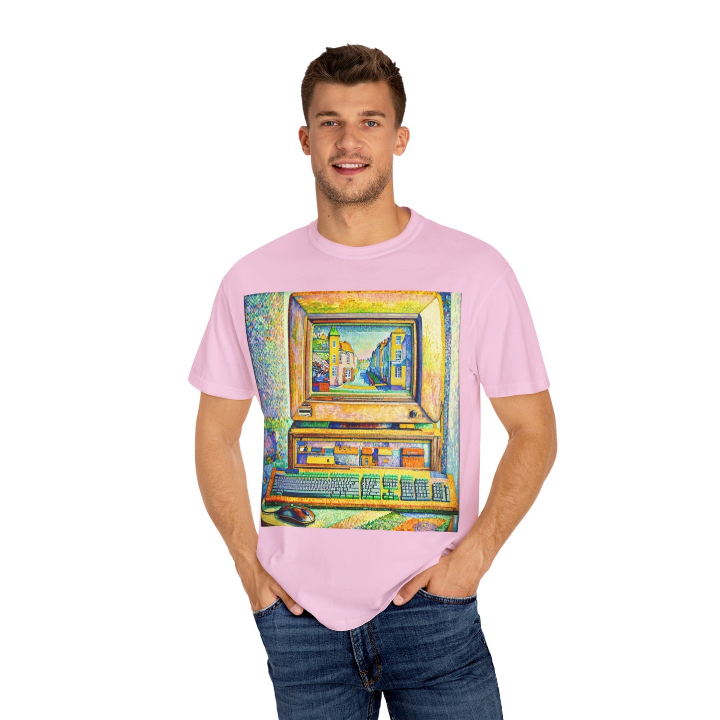 Classic business machine inspired T-Shirt | Modern Art | Ideal for tech enthusiasts and collectors
