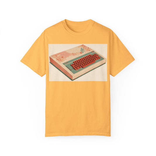 Classic Micro Computer T-Shirt - Floral Art Color