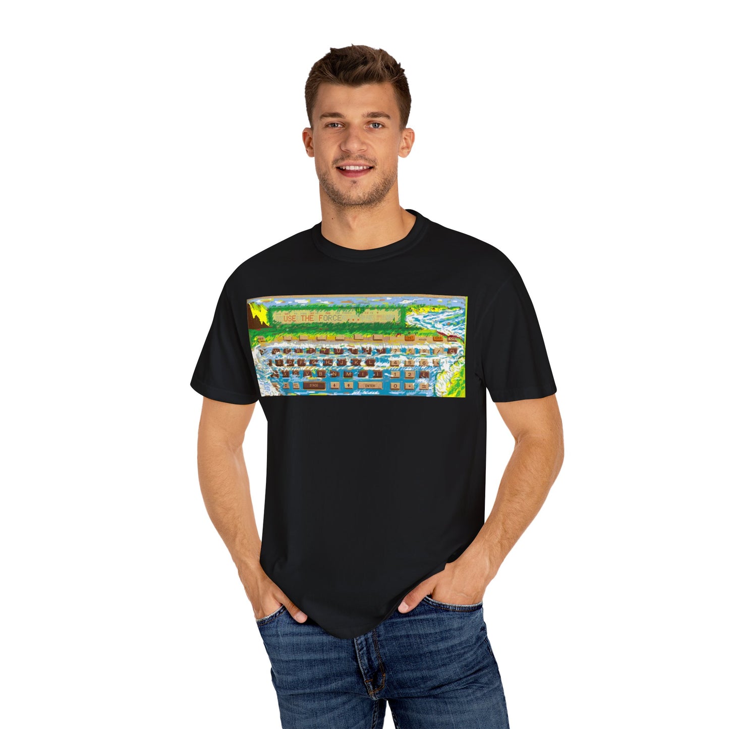 Pocket Computer T-Shirt | Custom Art | Ideal for tech enthusiasts and collectors