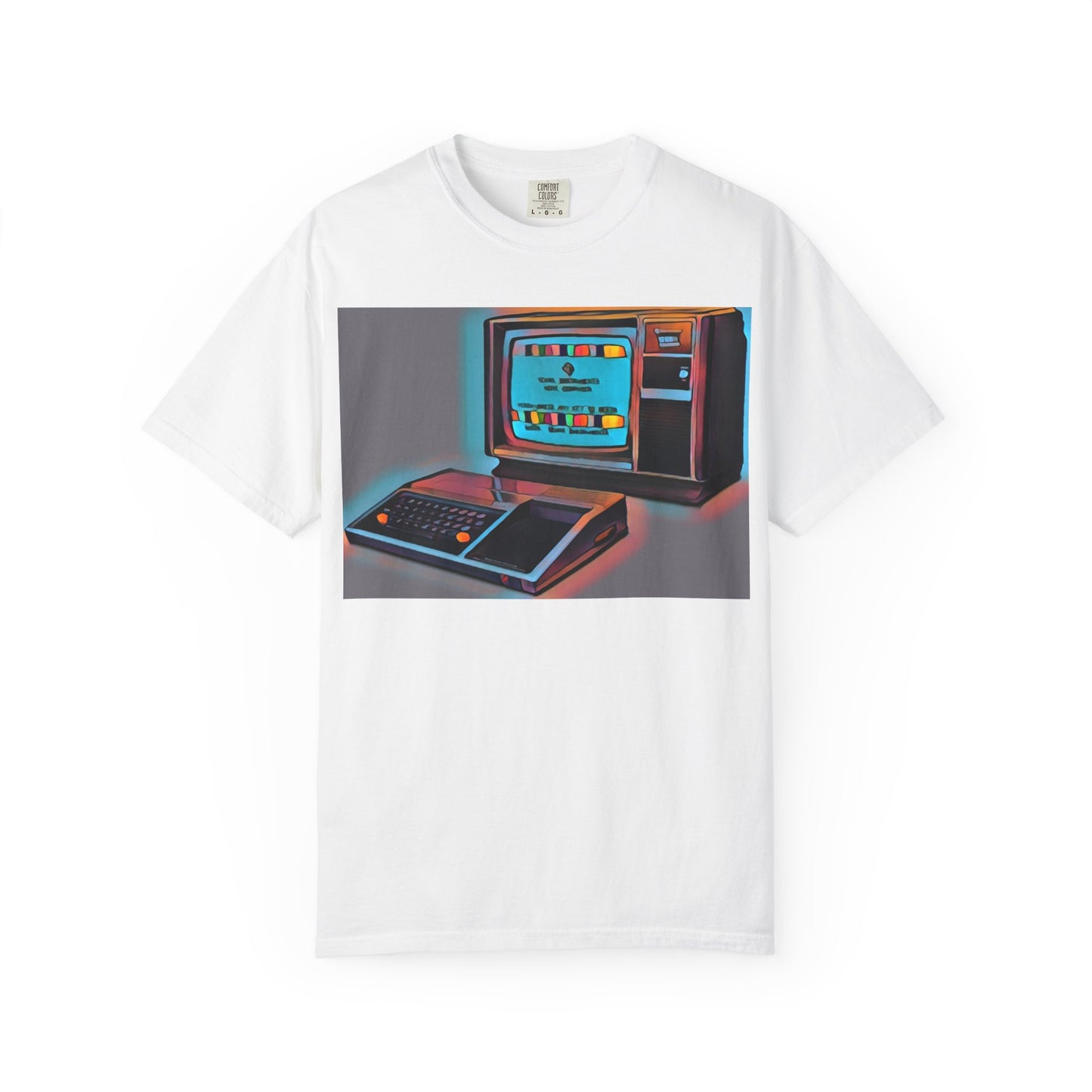 TI 99/4A Home Computer T-Shirt | Print Art Color | Ideal for tech enthusiasts and collectors