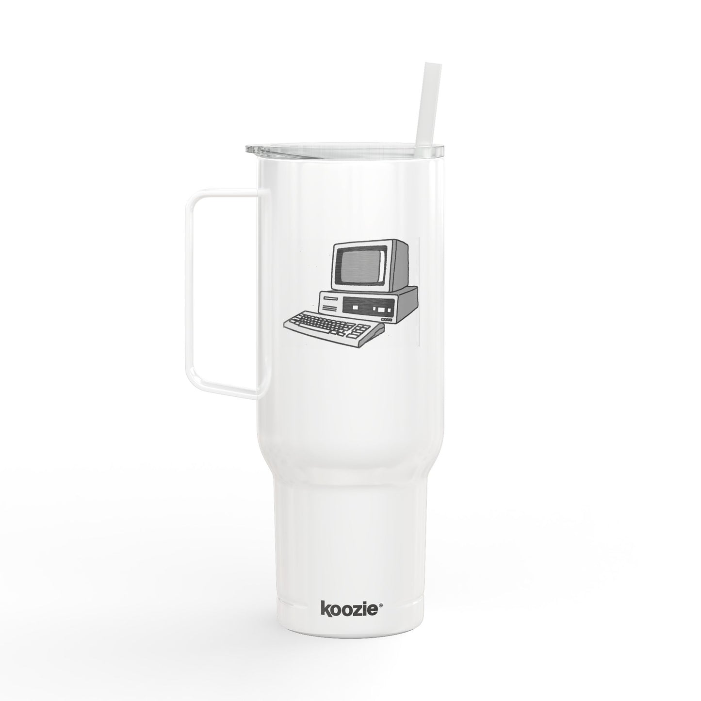 Classic PC, Retro Drinkware for Home and Outdoor, Perfect Gift for Birthdays and Holidays, Engraved Mug