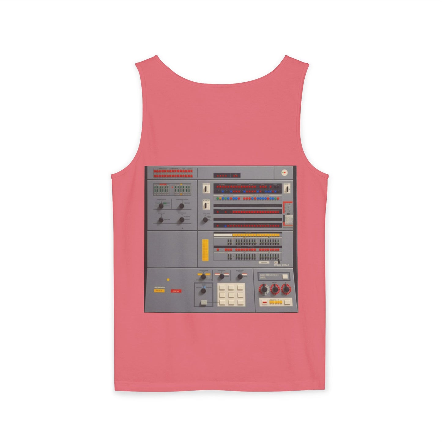 Mainframe Inspired #2 Tank Top | Unisex Retro Graphic Tee for Tech Lovers, Summer Fashion, Gift for Nerds, Festival Wear, 80s Style