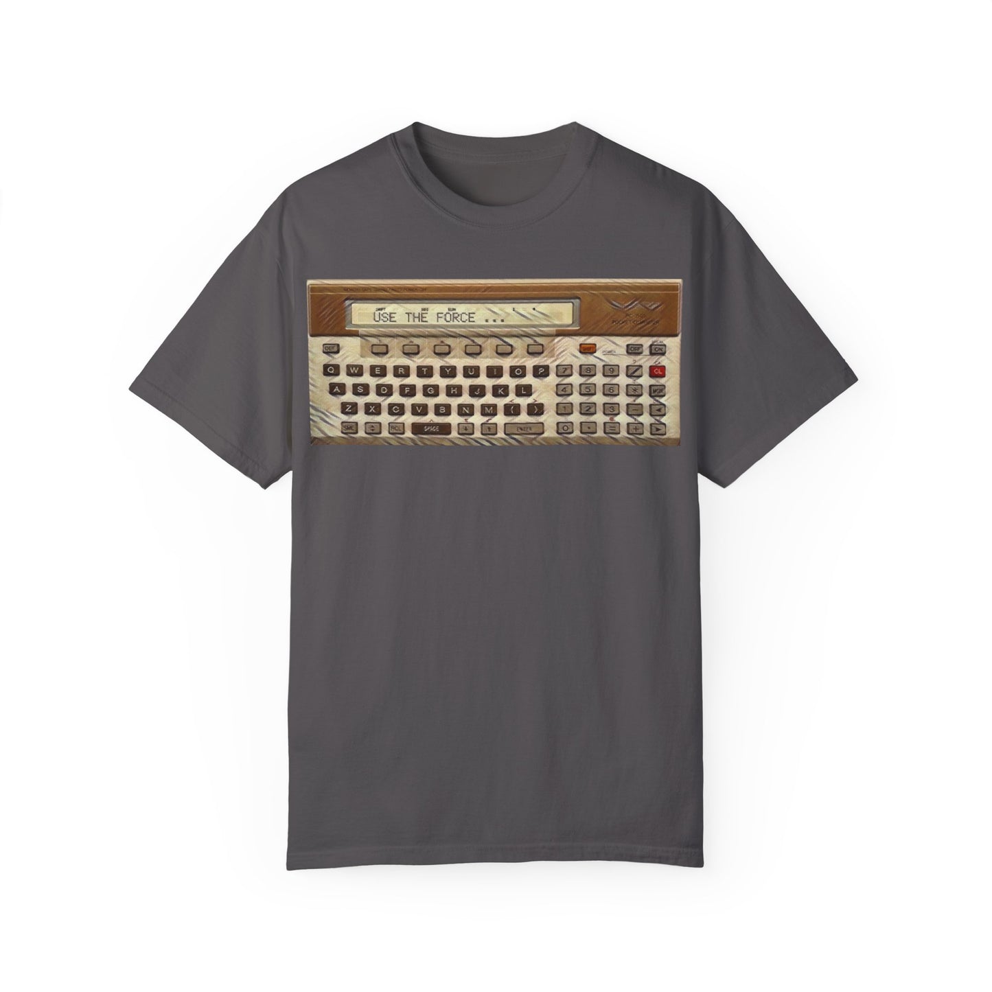 Pocket Computer T-Shirt "Use the force..."