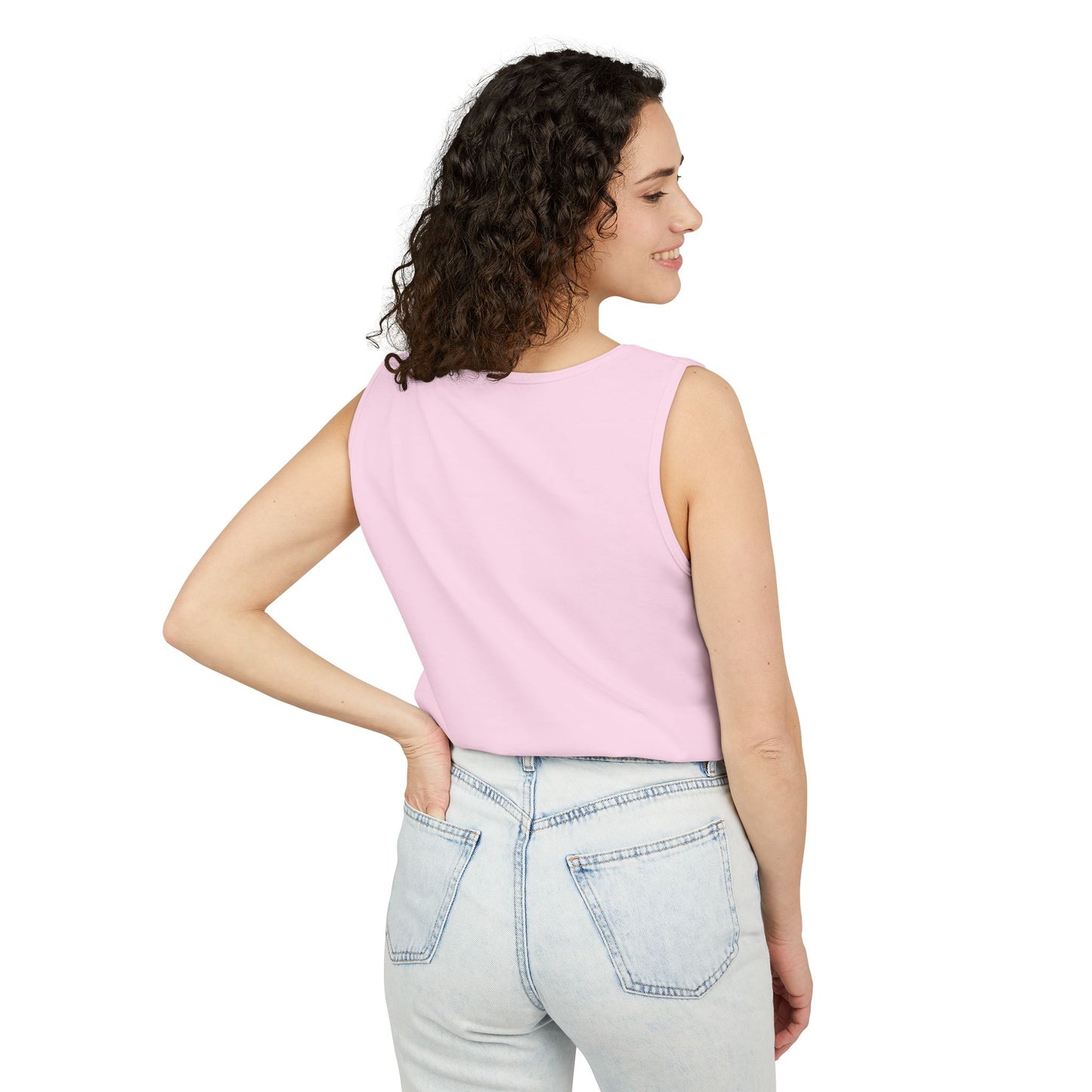 Classic 8 bit home computer inspired Tank Top | Spray Art Color | Unisex Retro Graphic Tee for Tech Lovers, Summer Fashion, Gift for Nerds, Festival Wear, 80s Style