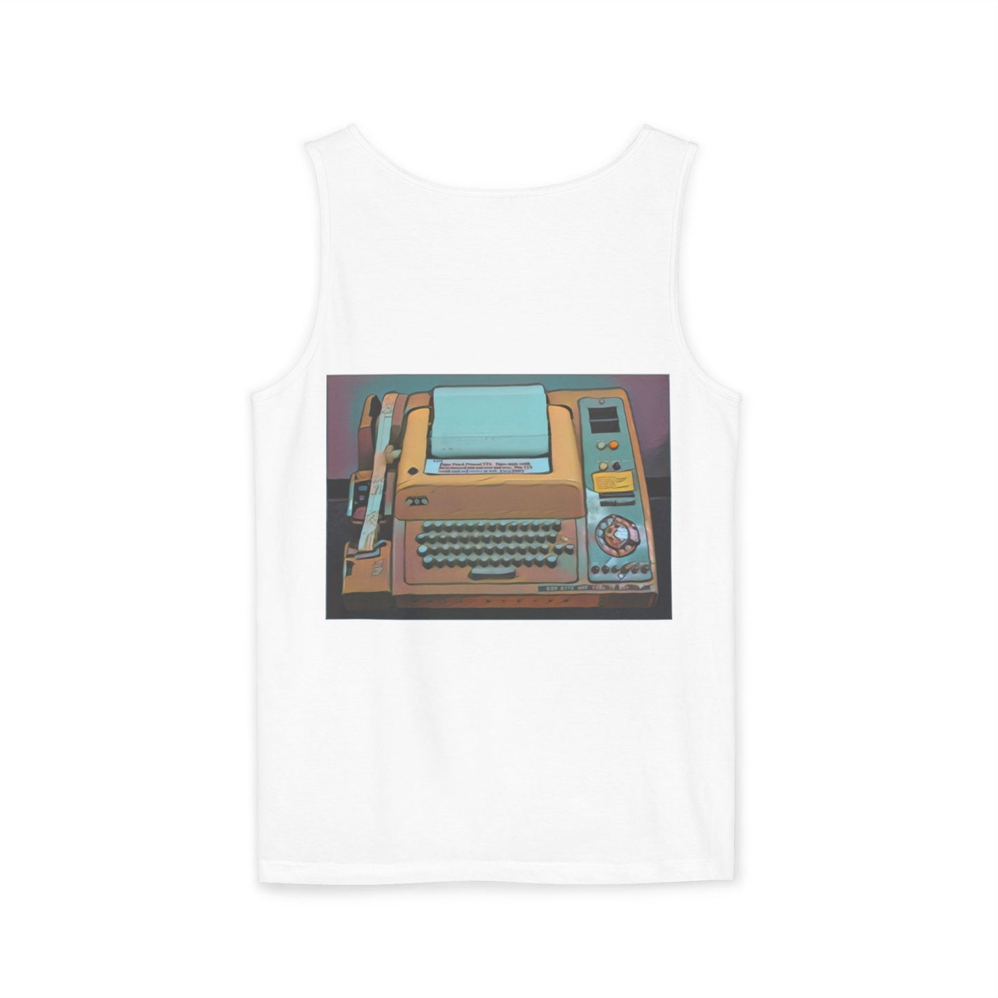 IMSAI 8080 Inspired Tank Top | Unisex Retro Graphic Tee for Tech Lovers, Summer Fashion, Gift for Nerds, Festival Wear, 80s Style