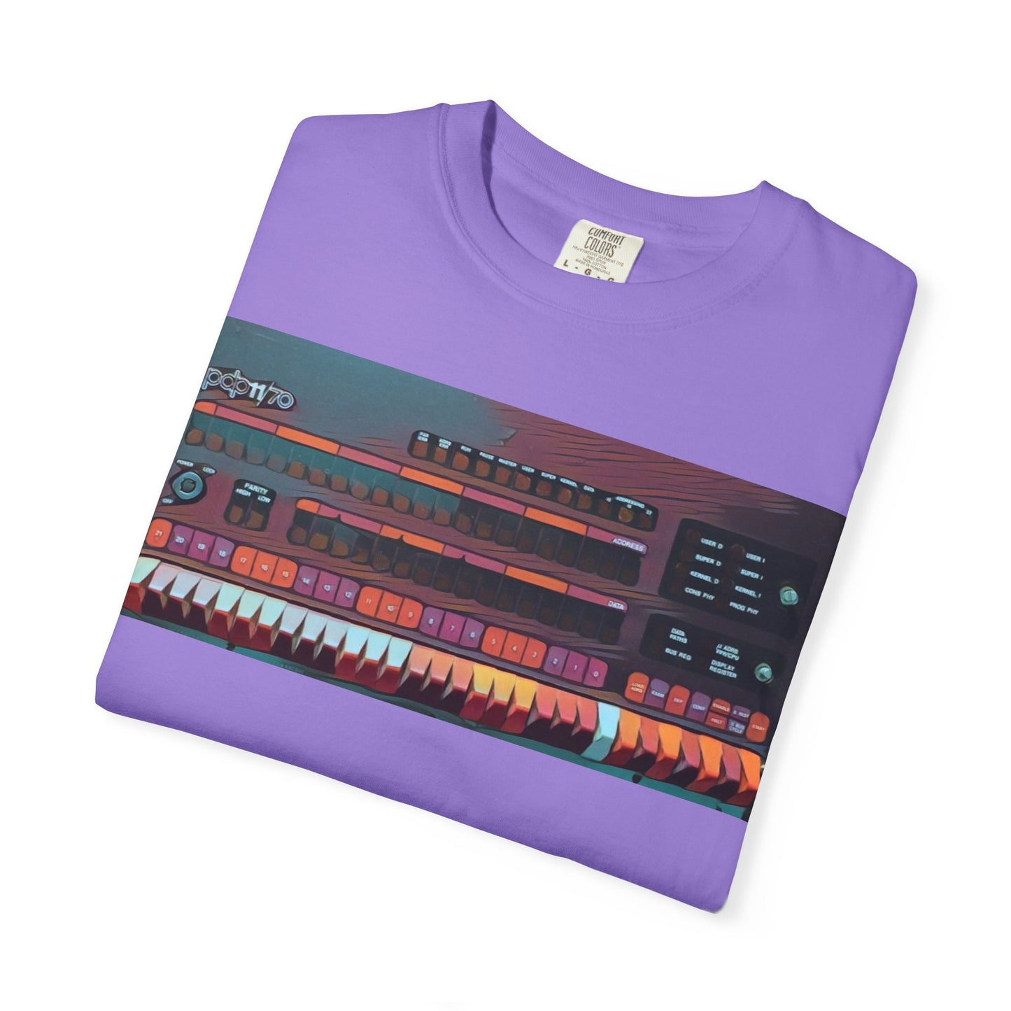Classic Mini Computer T-Shirt - Print Art Color