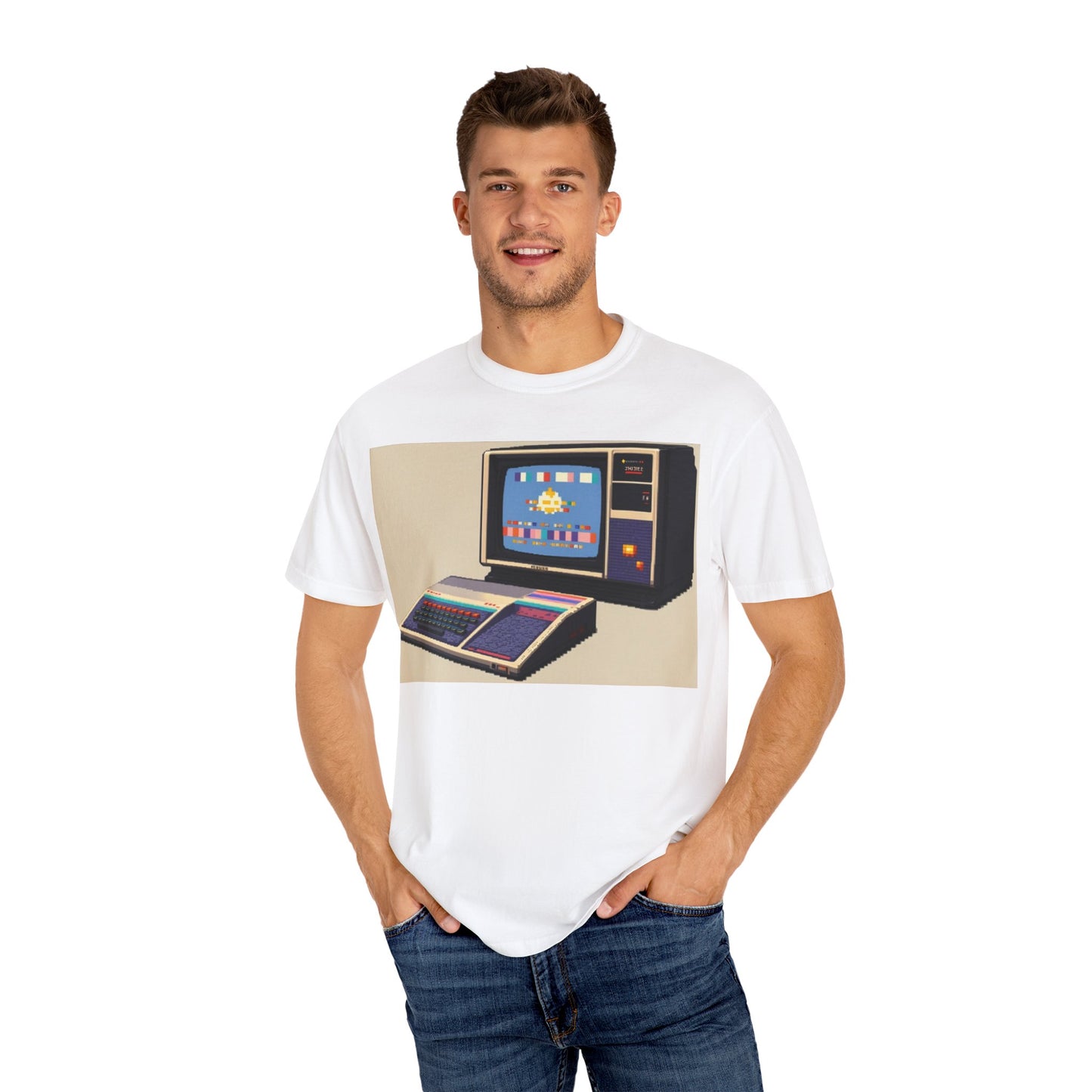 TI 99/4A Home Computer T-Shirt | Pixel Art 2 | Ideal for tech enthusiasts and collectors