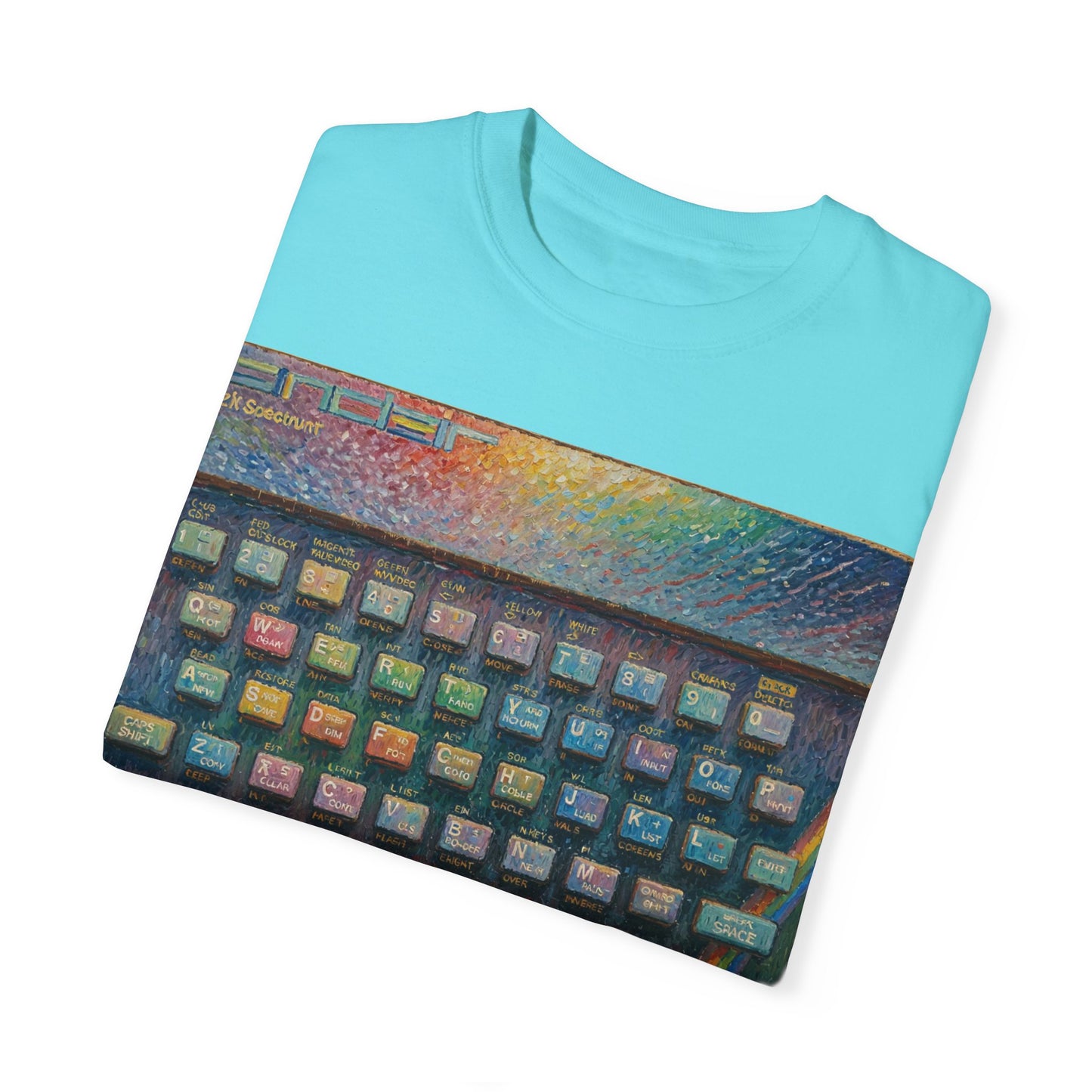 Sinclair Spectrum T-Shirt - Oil Paint Art Color