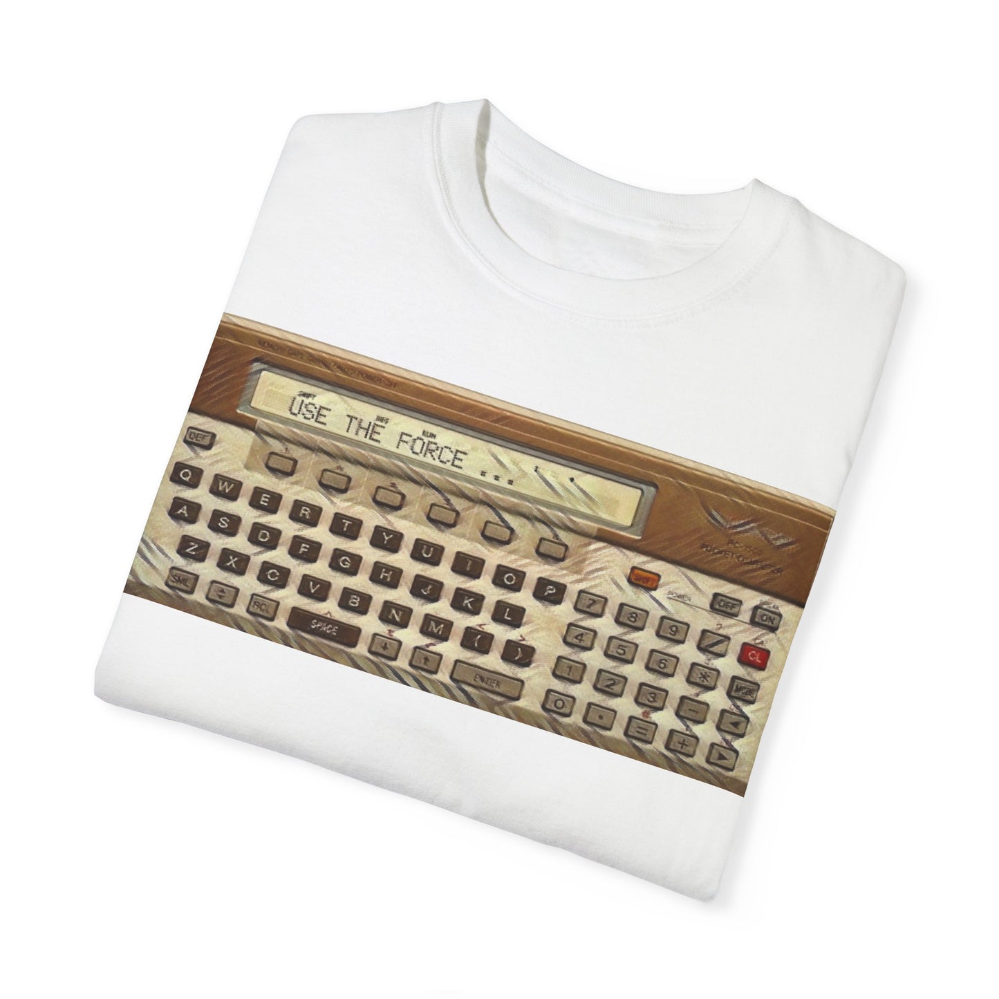Pocket Computer T-Shirt "Use the force..."