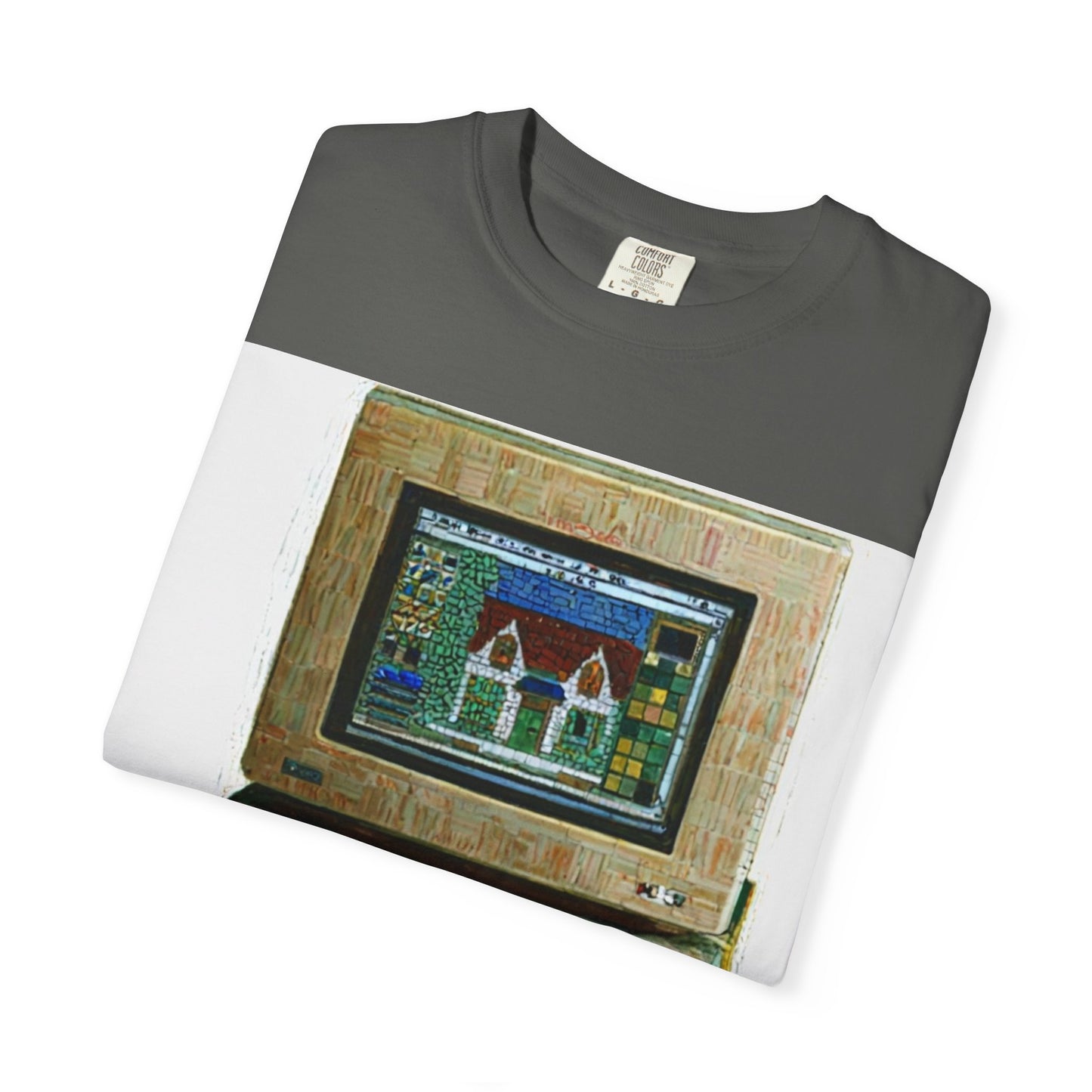 Classic business machine inspired T-Shirt | Oil Paint Art | Ideal for tech enthusiasts and collectors