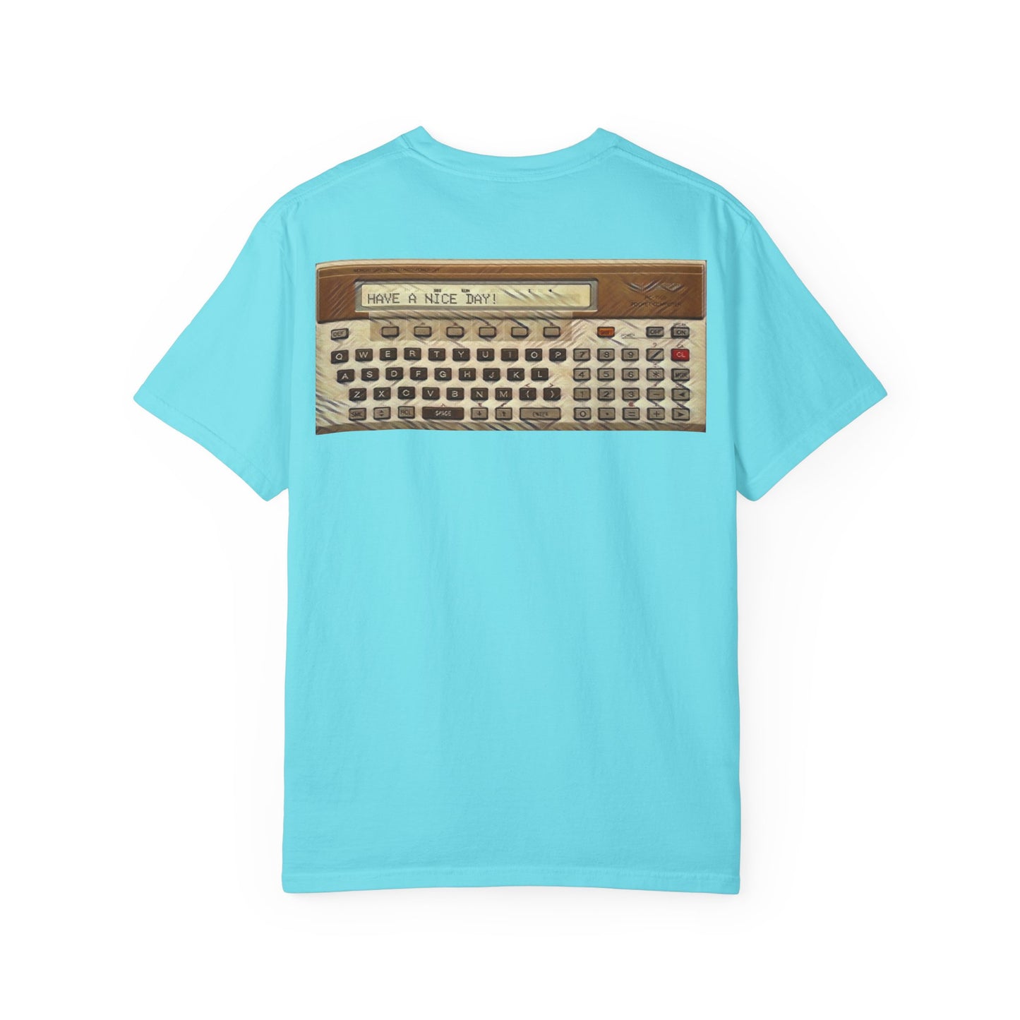 Pocket Computer T-Shirt | Custom Art | Ideal for tech enthusiasts and collectors