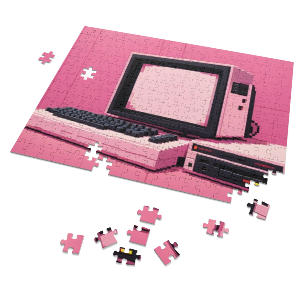 Commodore 64 Pixel themed Jigsaw Puzzle (with Tin)