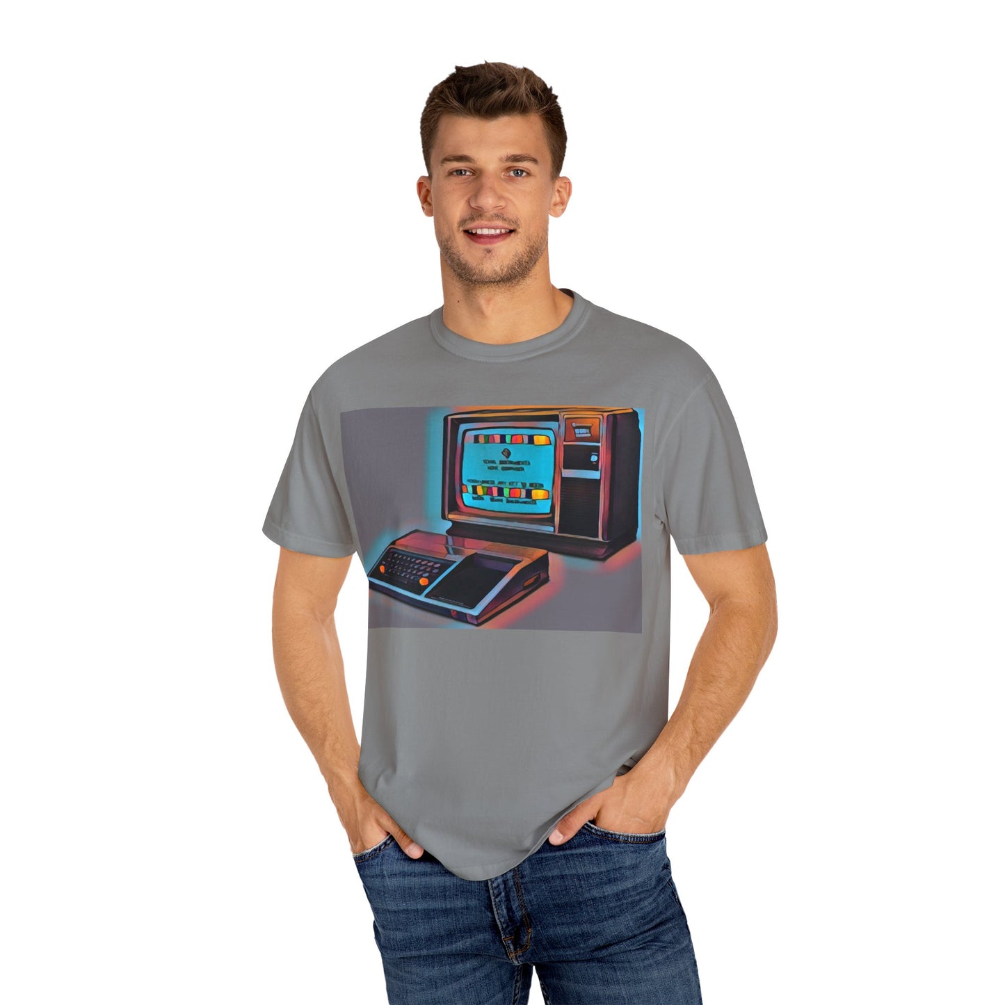 TI 99/4A Home Computer T-Shirt | Print Art Color | Ideal for tech enthusiasts and collectors