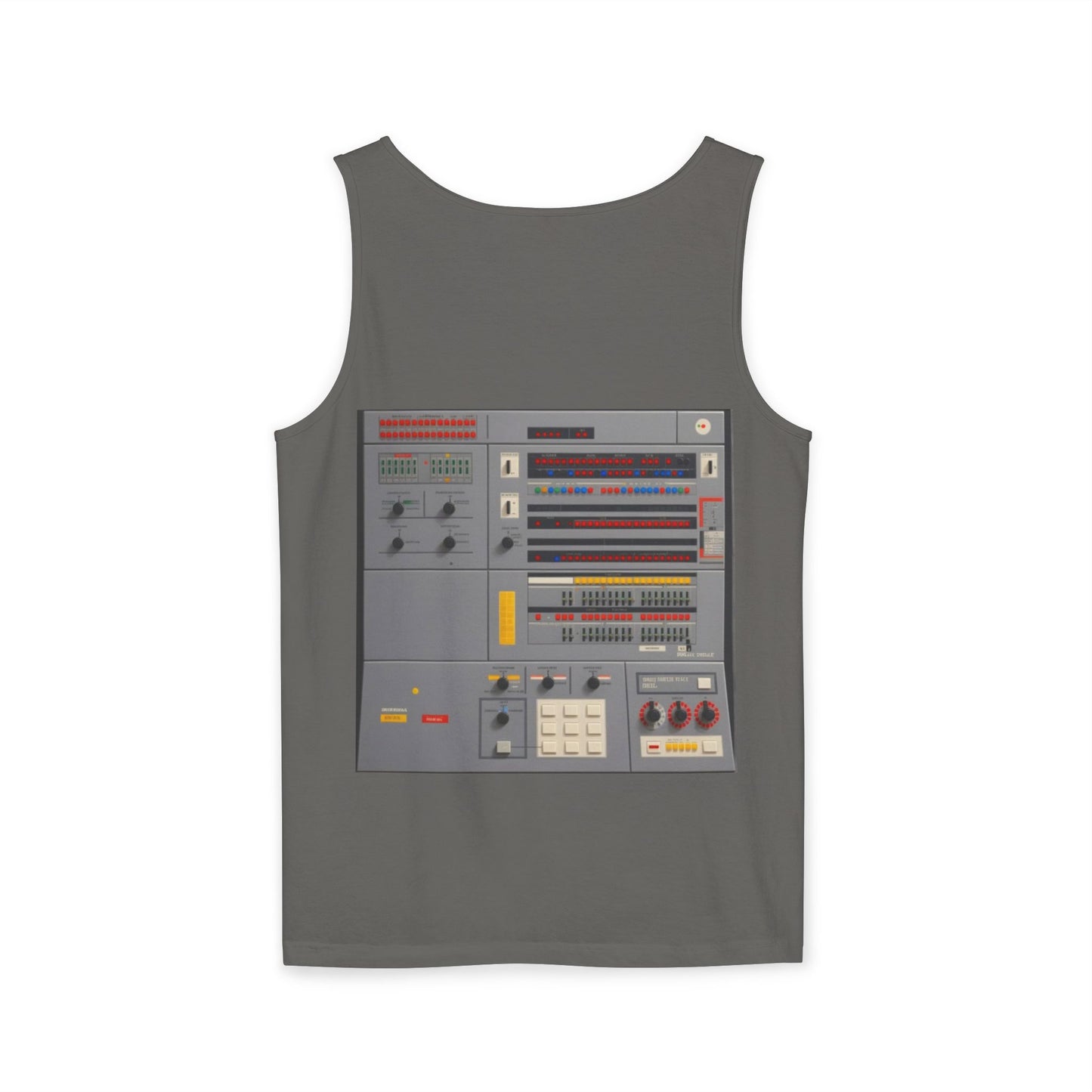 Mainframe Inspired #2 Tank Top | Unisex Retro Graphic Tee for Tech Lovers, Summer Fashion, Gift for Nerds, Festival Wear, 80s Style