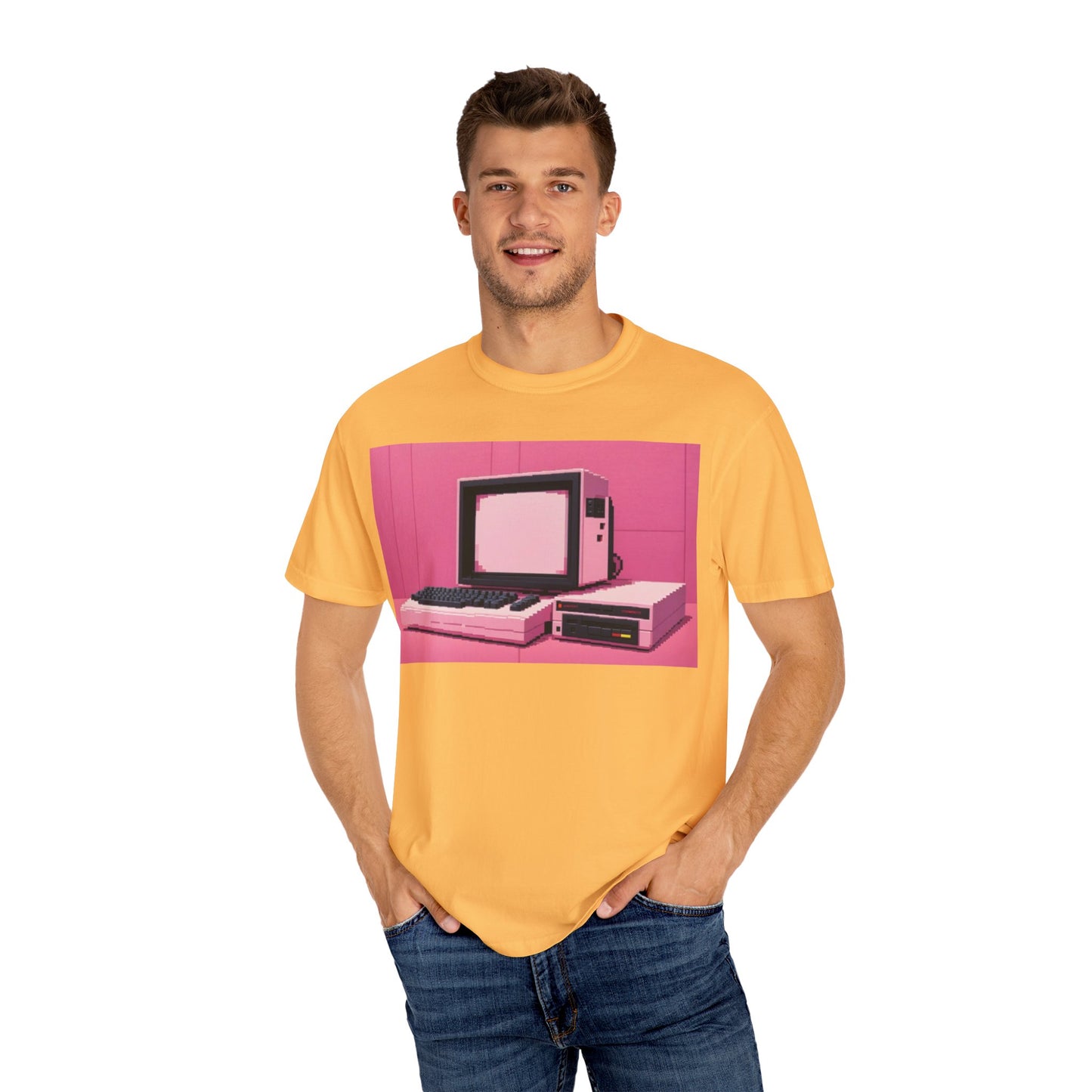 Classic 8 Bit Home Entertainment System T-Shirt | Pixel Art Color | Ideal for tech enthusiasts and collectors
