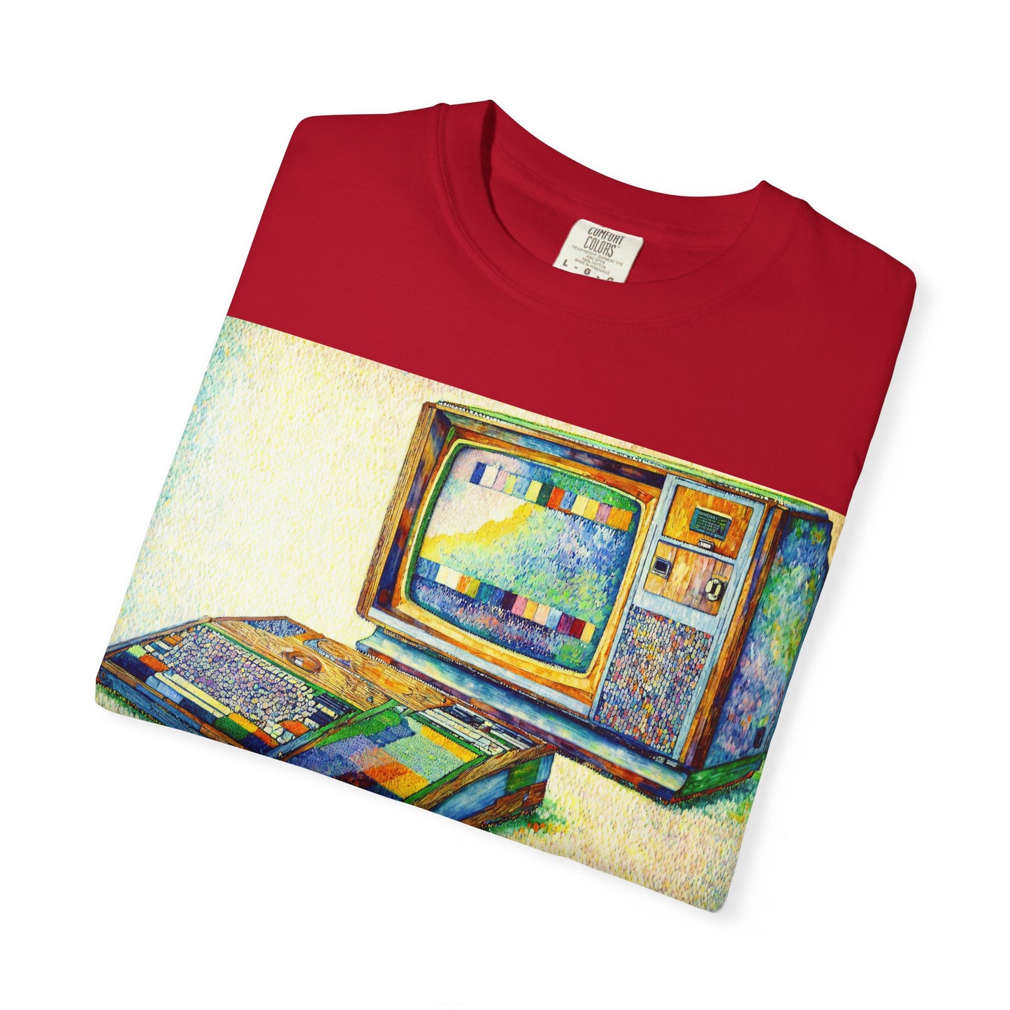 TI 99/4A Home Computer T-Shirt | Pixel Art Color | Ideal for tech enthusiasts and collectors