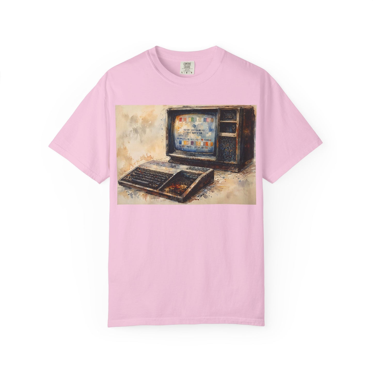 TI 99/4A Home Computer T-Shirt | Oil Art Color | Ideal for tech enthusiasts and collectors