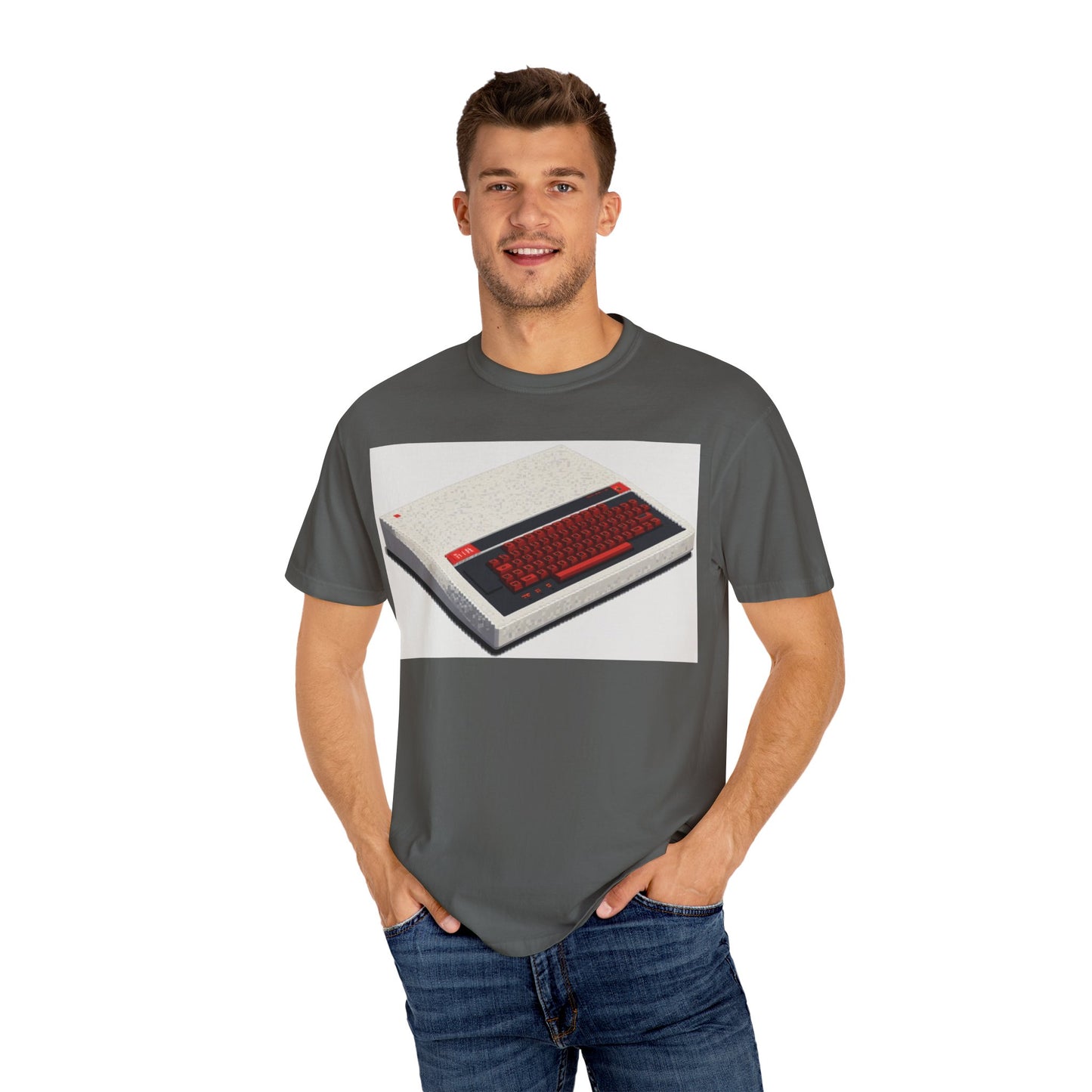 Classic Micro Computer T-Shirt - Pixel Art Color