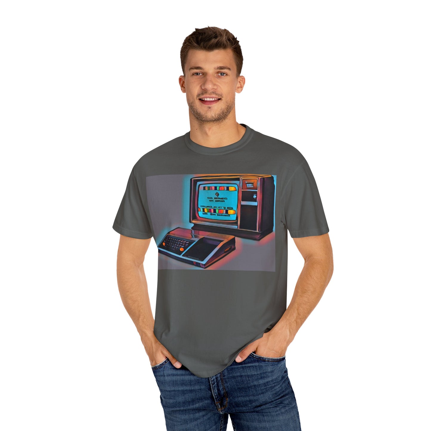 TI 99/4A Home Computer T-Shirt | Print Art Color | Ideal for tech enthusiasts and collectors