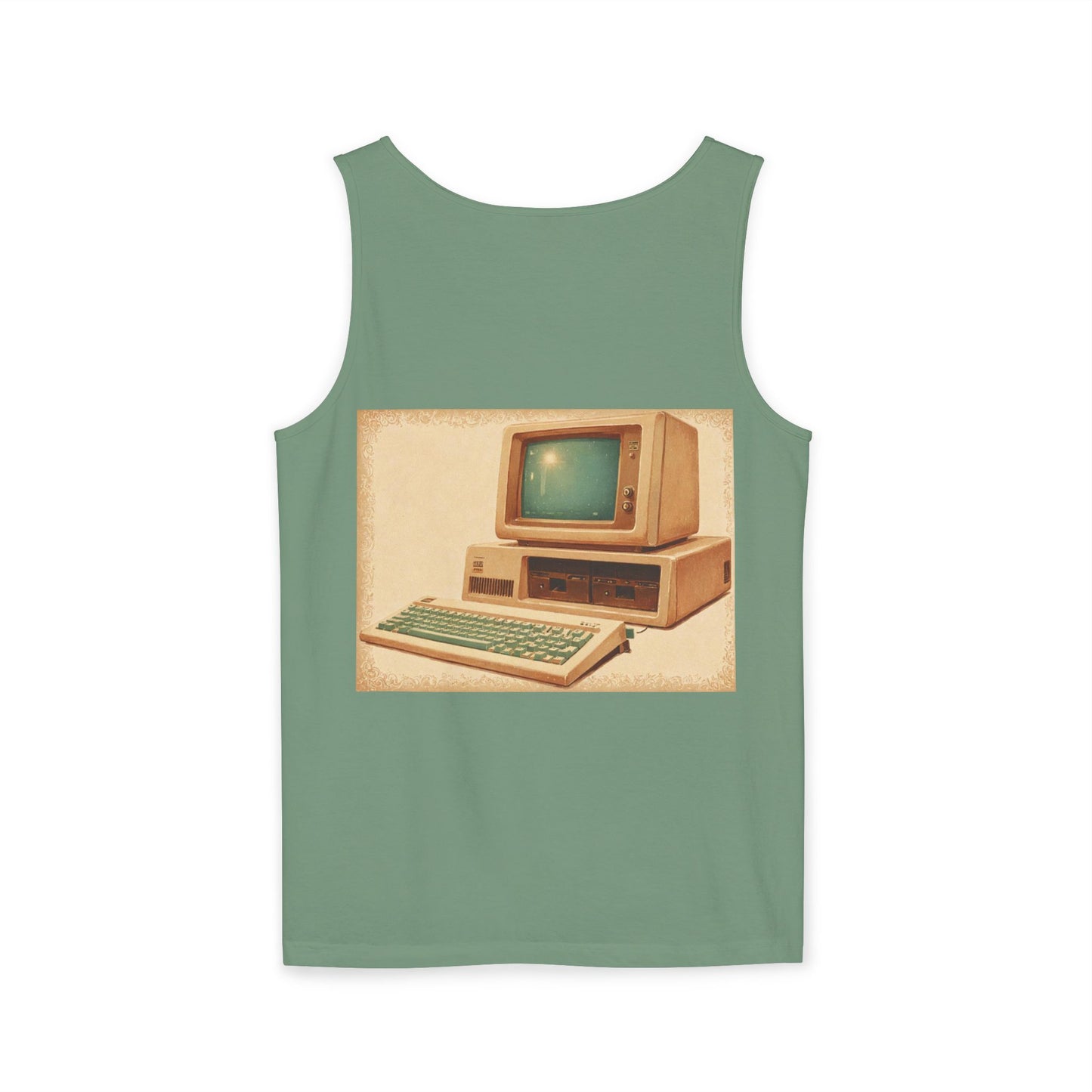 Classic PC Tank Top | Unisex Retro Graphic Tee for Tech Lovers, Summer Fashion, Gift for Nerds, Festival Wear, 80s Style