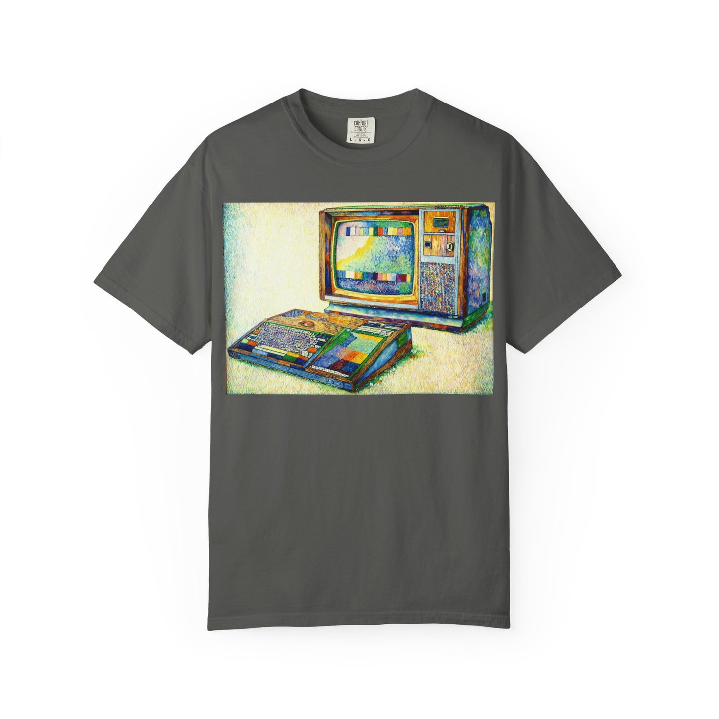TI 99/4A Home Computer T-Shirt | Pixel Art Color | Ideal for tech enthusiasts and collectors