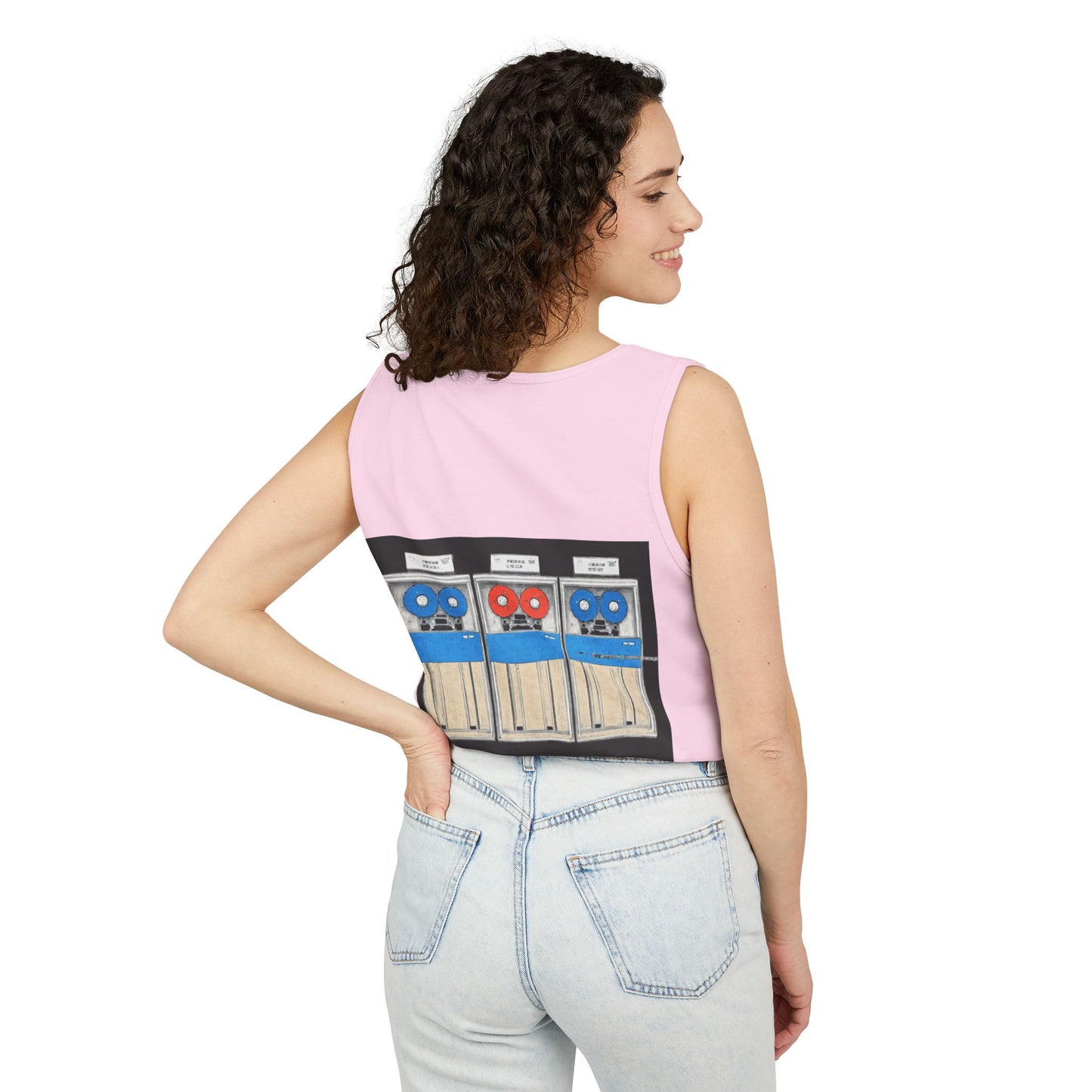 Mainframe Inspired Tank Top | Unisex Retro Graphic Tee for Tech Lovers, Summer Fashion, Gift for Nerds, Festival Wear, 80s Style