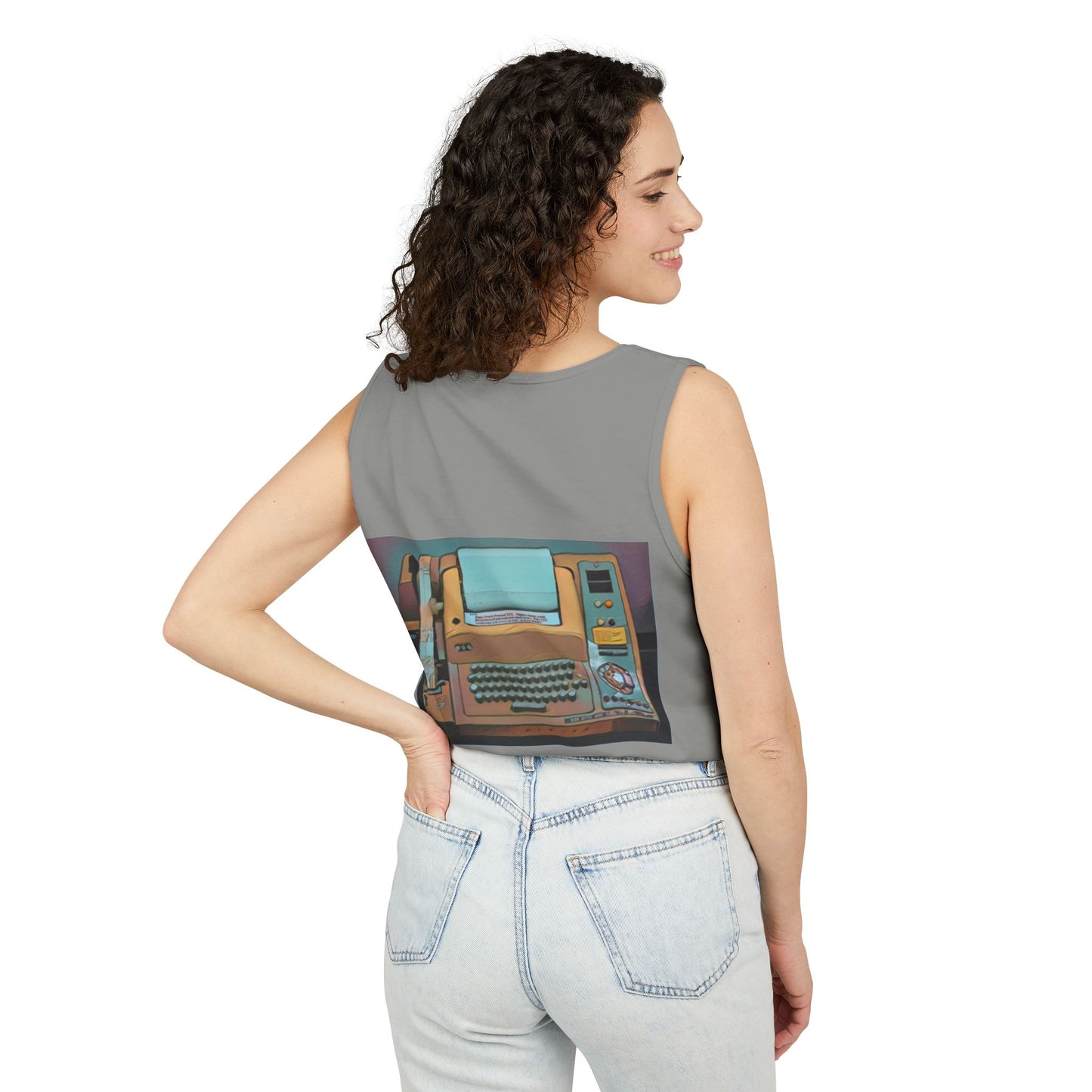 IMSAI 8080 Inspired Tank Top | Unisex Retro Graphic Tee for Tech Lovers, Summer Fashion, Gift for Nerds, Festival Wear, 80s Style