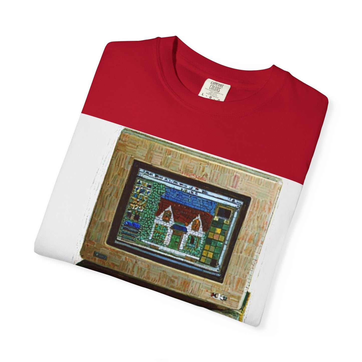 Classic business machine inspired T-Shirt | Oil Paint Art | Ideal for tech enthusiasts and collectors