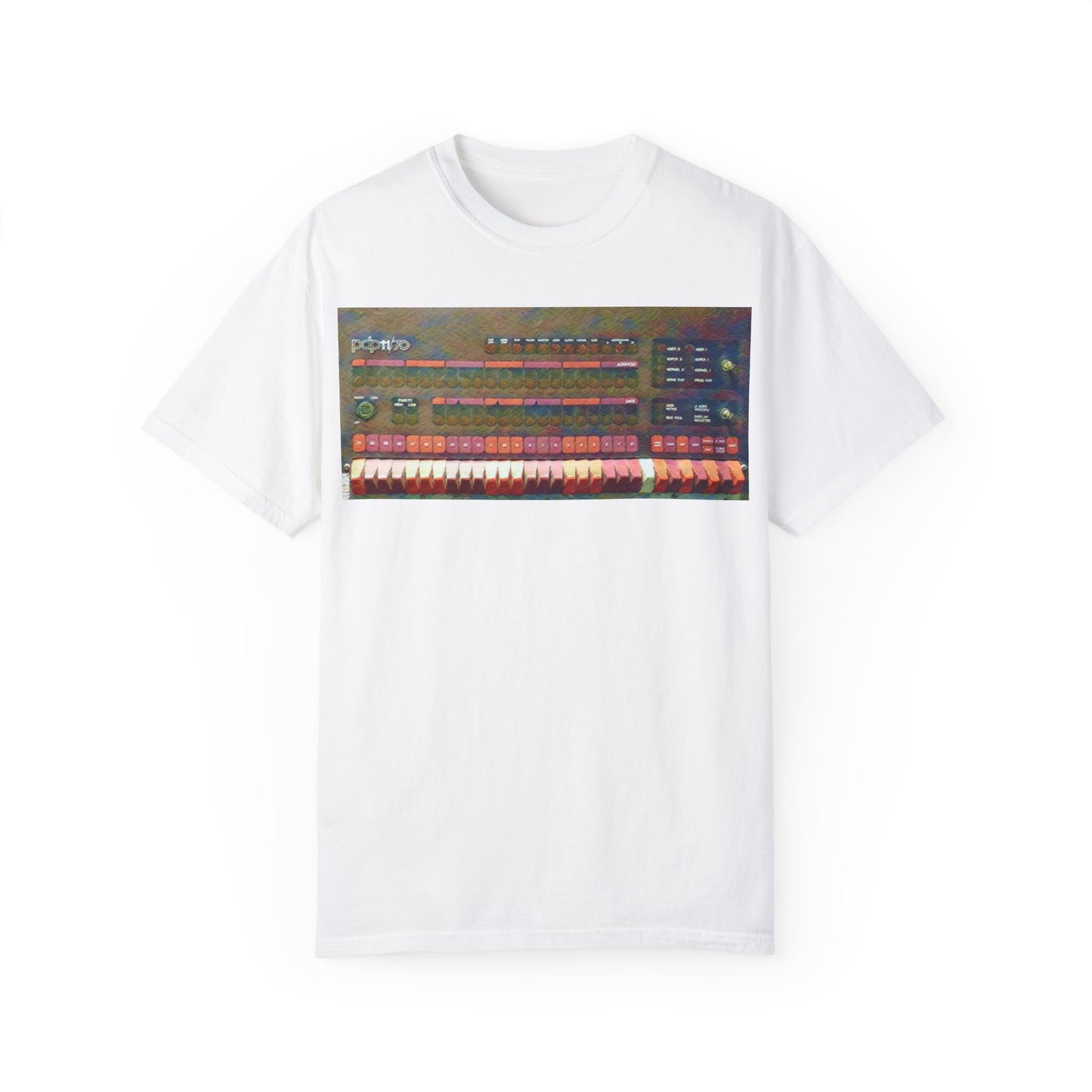 Classic Mini Computer T-Shirt - Paint Art Color
