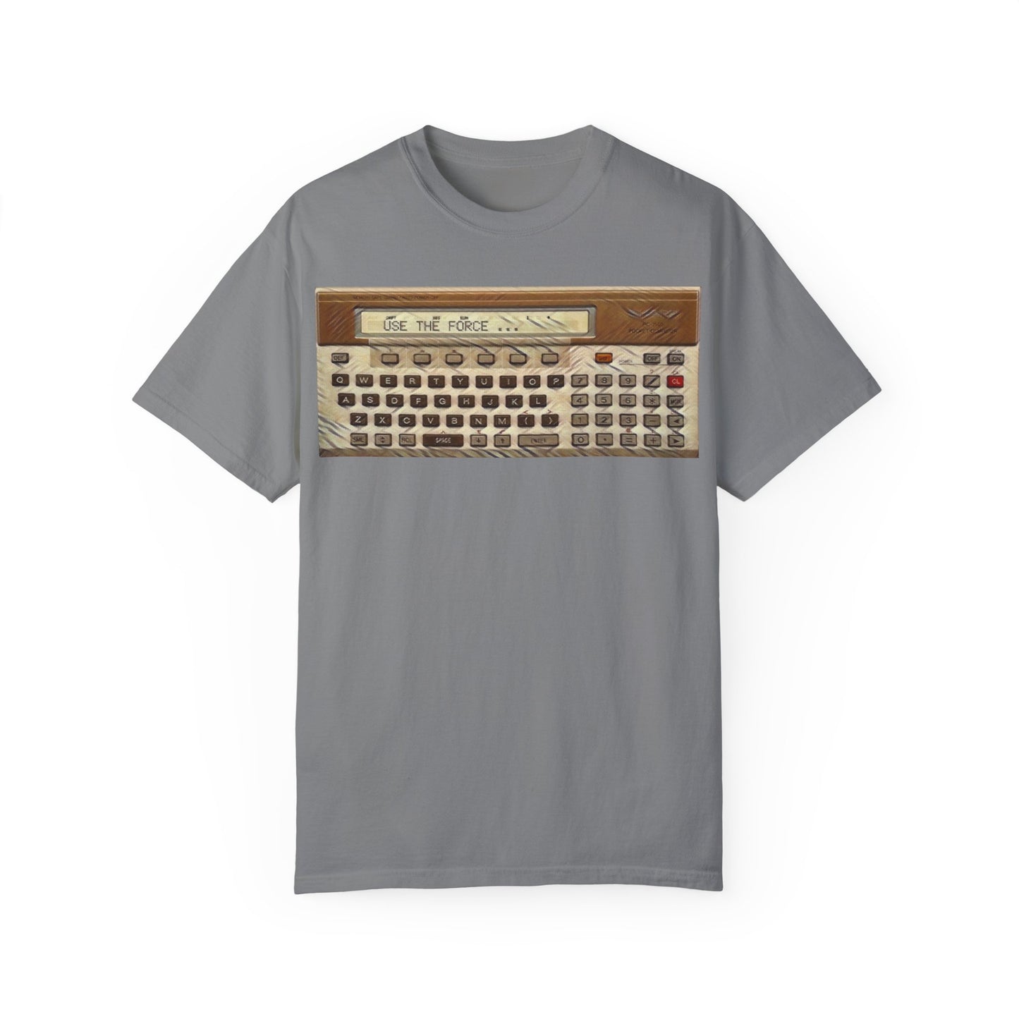 Pocket Computer T-Shirt "Use the force..."
