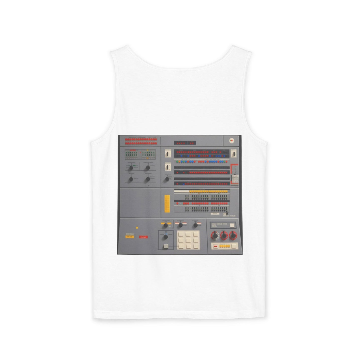 Mainframe Inspired #2 Tank Top | Unisex Retro Graphic Tee for Tech Lovers, Summer Fashion, Gift for Nerds, Festival Wear, 80s Style