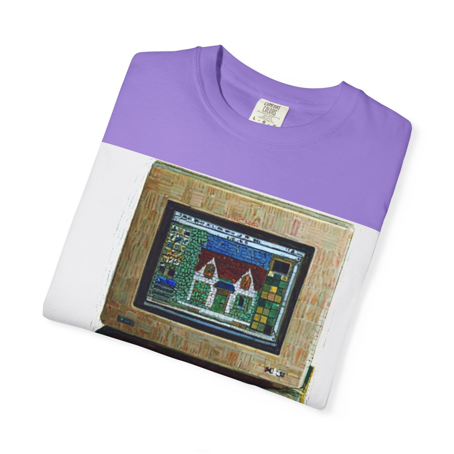 Classic business machine inspired T-Shirt | Oil Paint Art | Ideal for tech enthusiasts and collectors