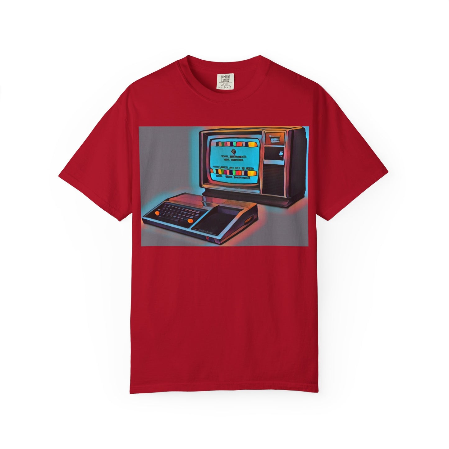 TI 99/4A Home Computer T-Shirt | Print Art Color | Ideal for tech enthusiasts and collectors