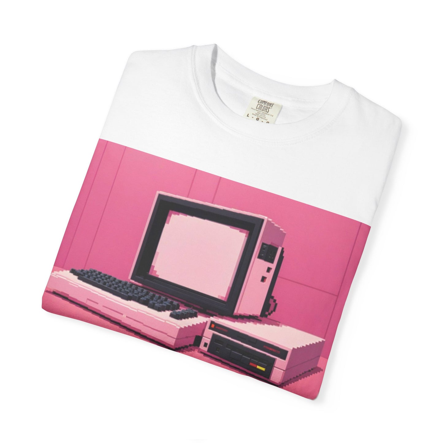 Classic 8 Bit Home Entertainment System T-Shirt | Pixel Art Color | Ideal for tech enthusiasts and collectors