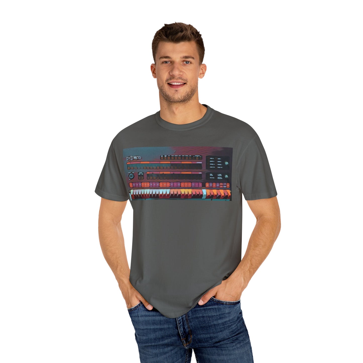 Classic Mini Computer T-Shirt - Print Art Color