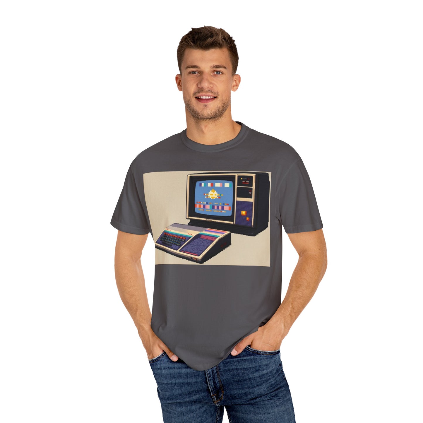 TI 99/4A Home Computer T-Shirt | Pixel Art 2 | Ideal for tech enthusiasts and collectors