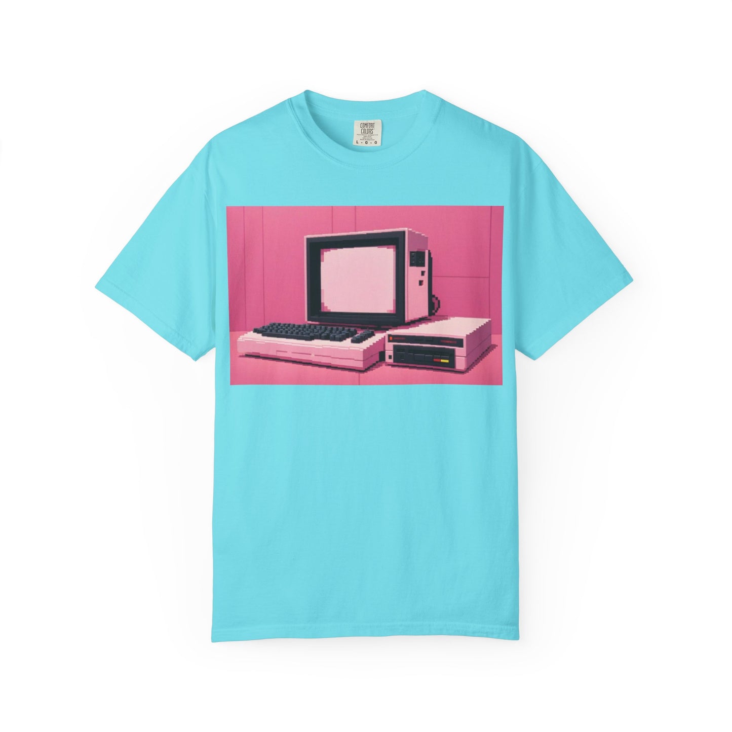 Classic 8 Bit Home Entertainment System T-Shirt | Pixel Art Color | Ideal for tech enthusiasts and collectors
