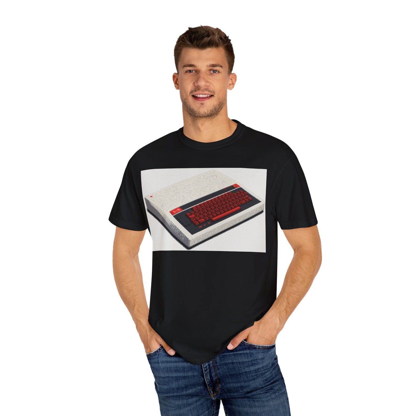 Classic Micro Computer T-Shirt - Pixel Art Color
