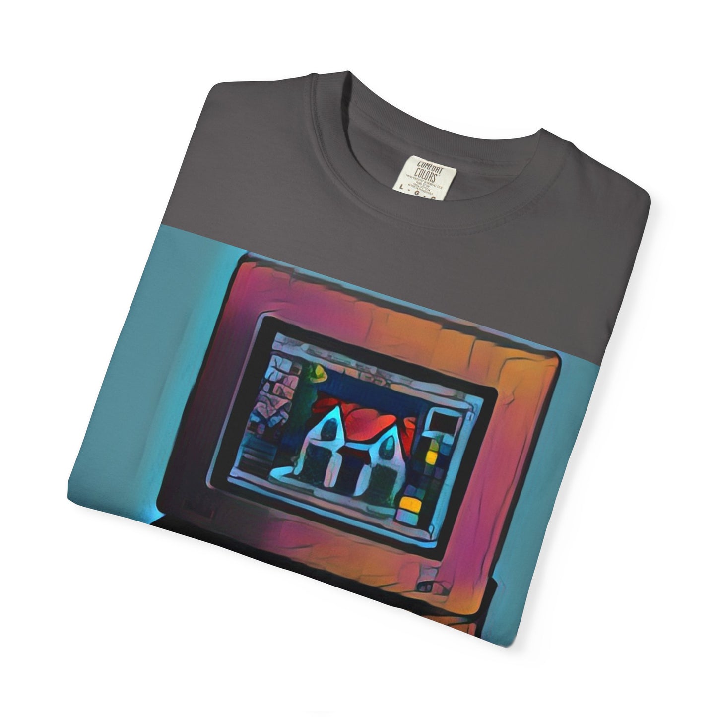 Classic business machine inspired T-Shirt | Color Print Art | Ideal for tech enthusiasts and collectors