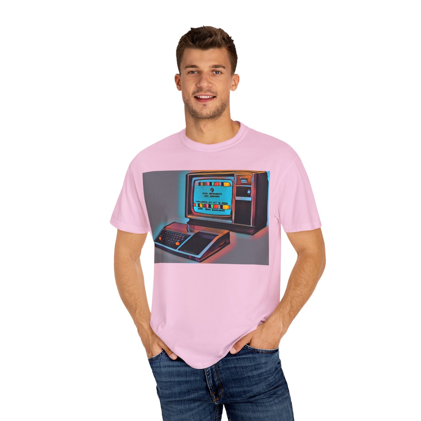 TI 99/4A Home Computer T-Shirt | Print Art Color | Ideal for tech enthusiasts and collectors