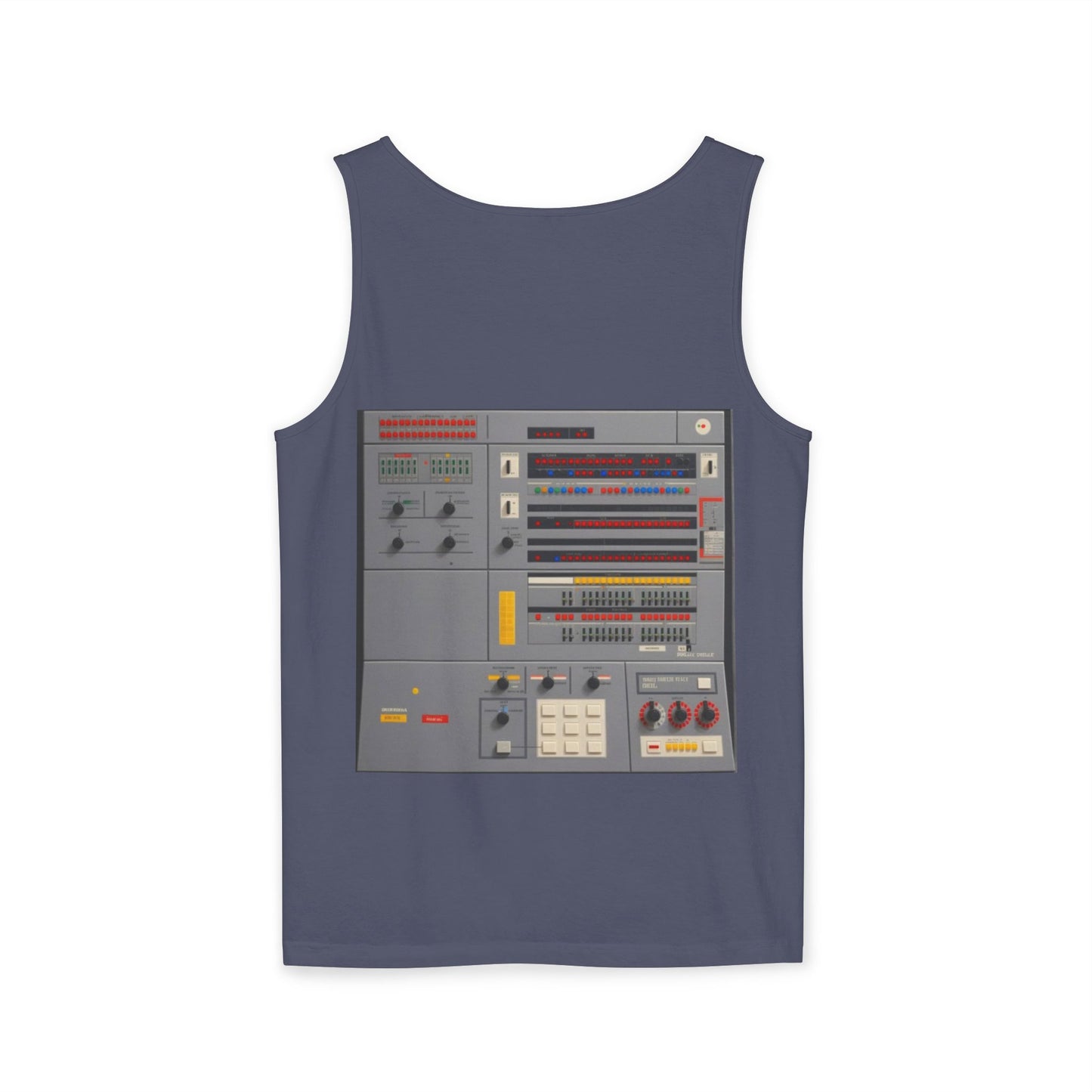 Mainframe Inspired #2 Tank Top | Unisex Retro Graphic Tee for Tech Lovers, Summer Fashion, Gift for Nerds, Festival Wear, 80s Style