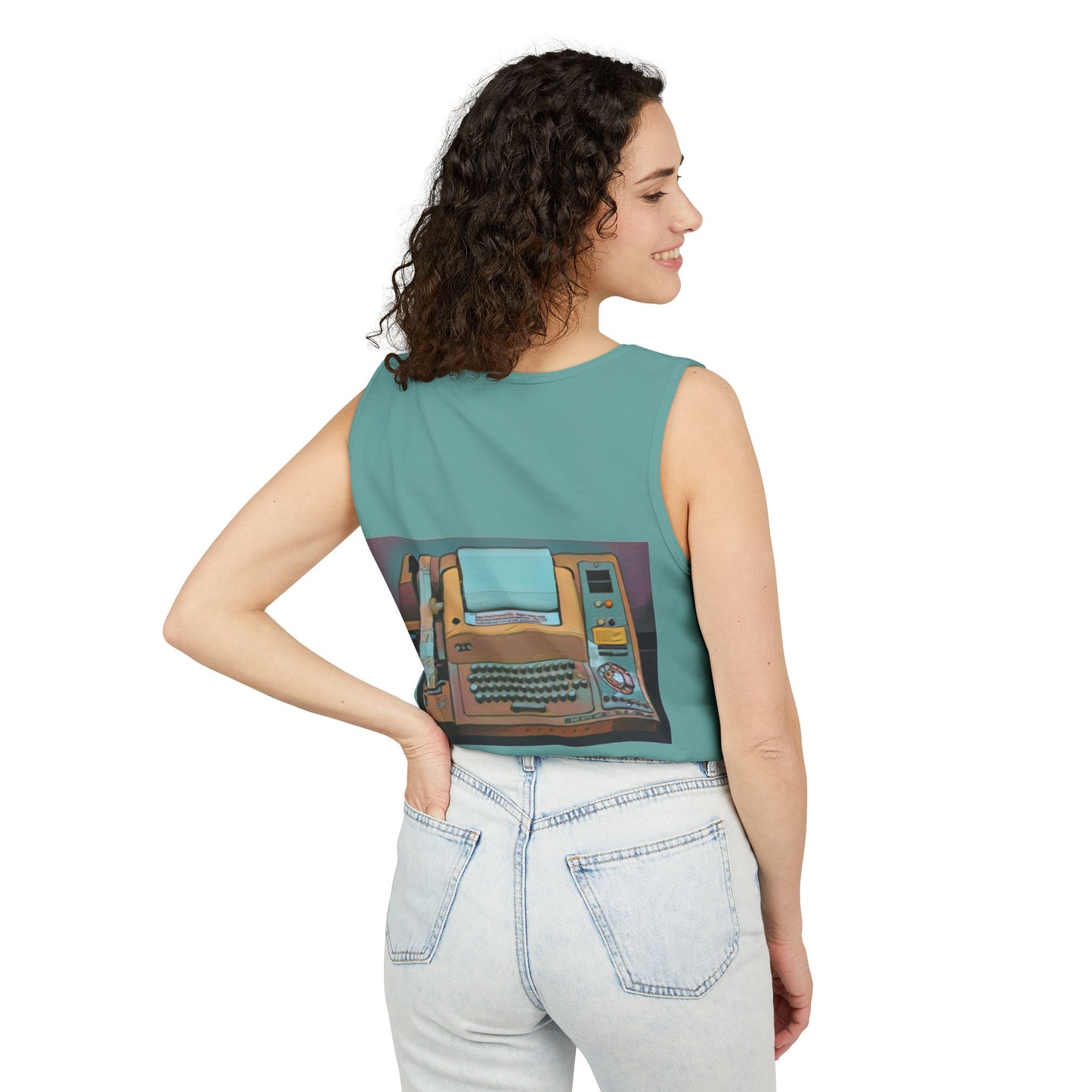 IMSAI 8080 Inspired Tank Top | Unisex Retro Graphic Tee for Tech Lovers, Summer Fashion, Gift for Nerds, Festival Wear, 80s Style