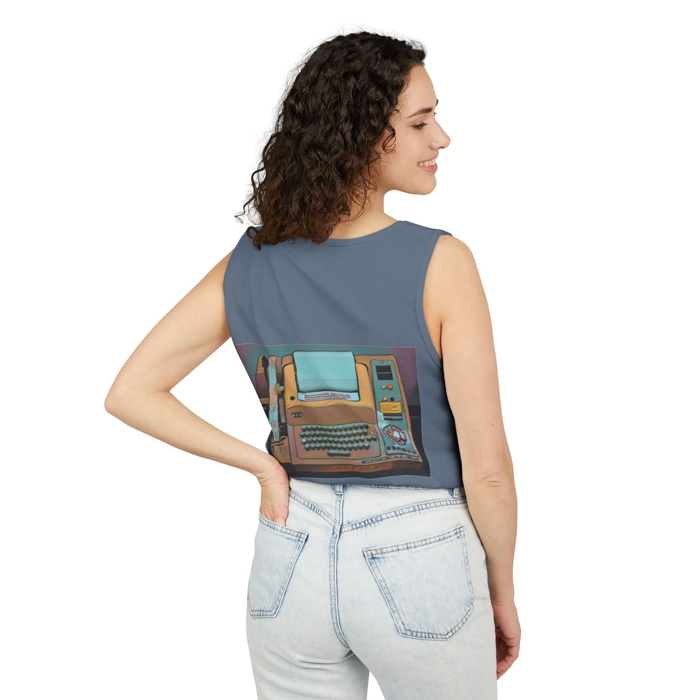 IMSAI 8080 Inspired Tank Top | Unisex Retro Graphic Tee for Tech Lovers, Summer Fashion, Gift for Nerds, Festival Wear, 80s Style