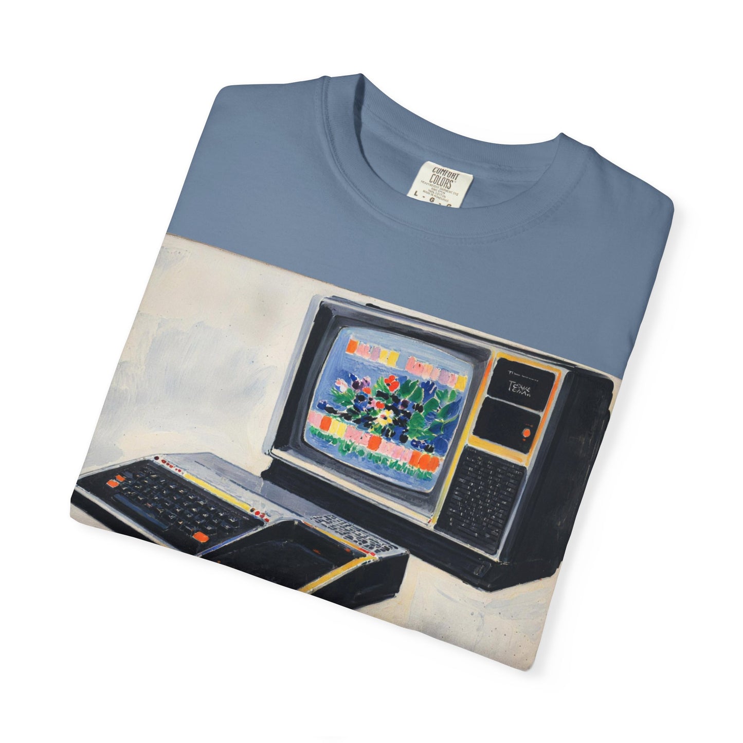 TI 99/4A Home Computer T-Shirt | Canvas Art Color | Ideal for tech enthusiasts and collectors