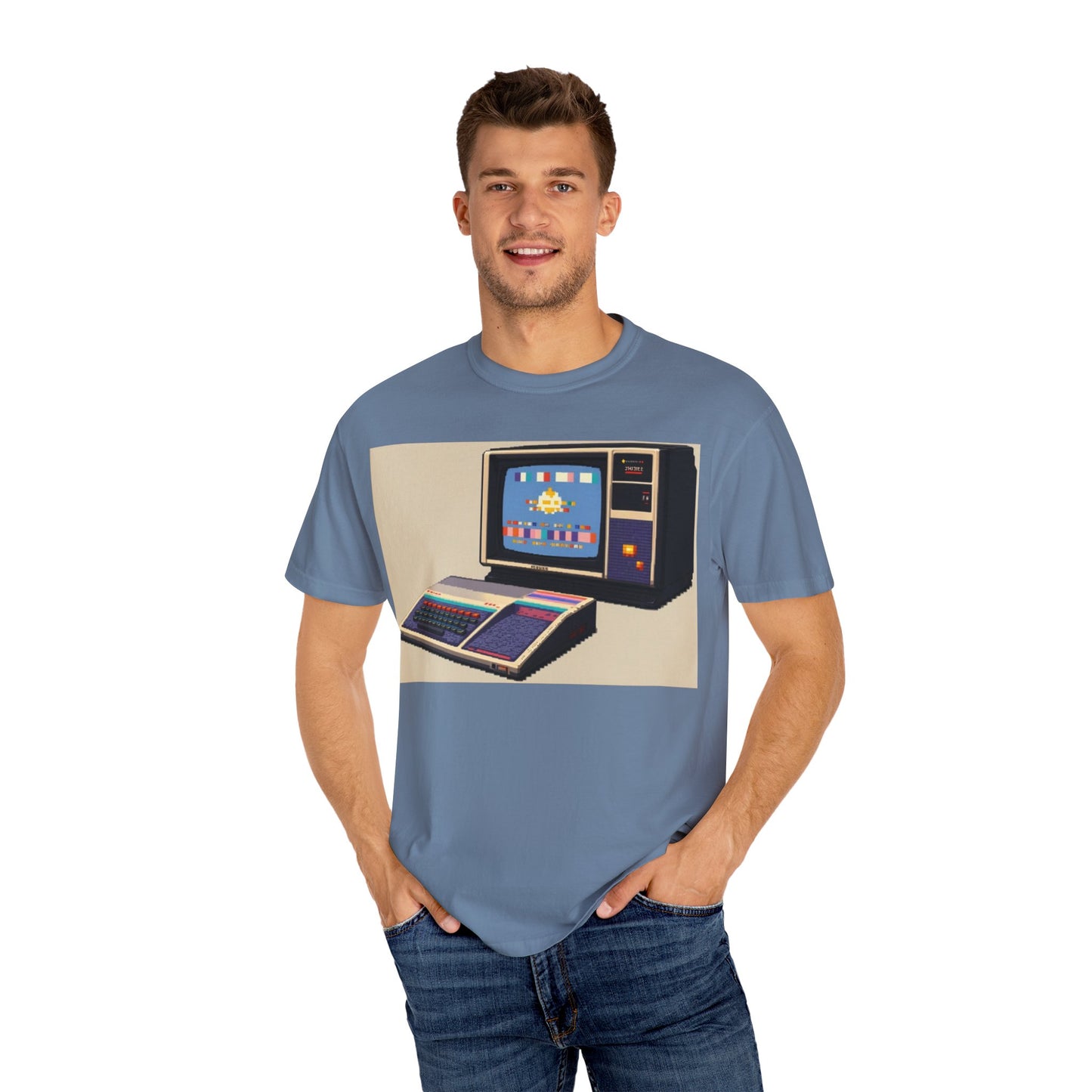 TI 99/4A Home Computer T-Shirt | Pixel Art 2 | Ideal for tech enthusiasts and collectors