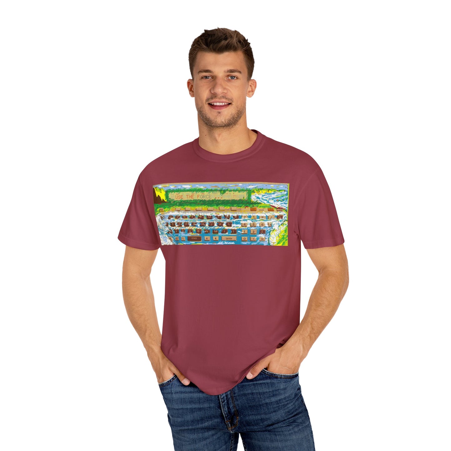 Pocket Computer T-Shirt | Custom Art | Ideal for tech enthusiasts and collectors