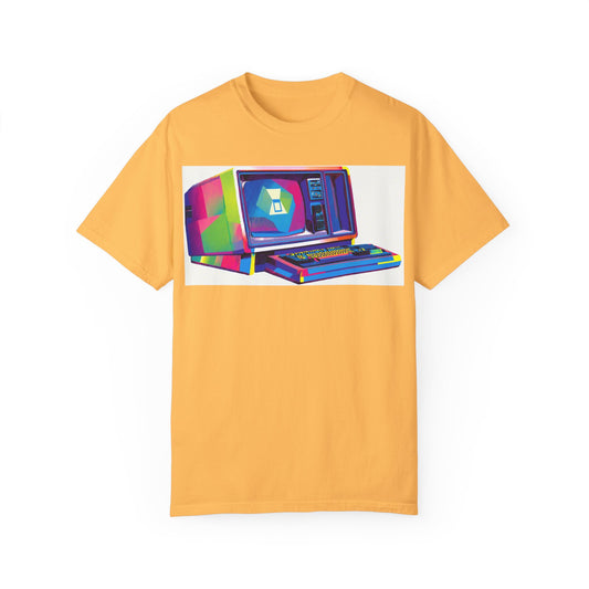 Classic Business Machine With Floppy Disk Bay T-Shirt - Print Art Multi-Color