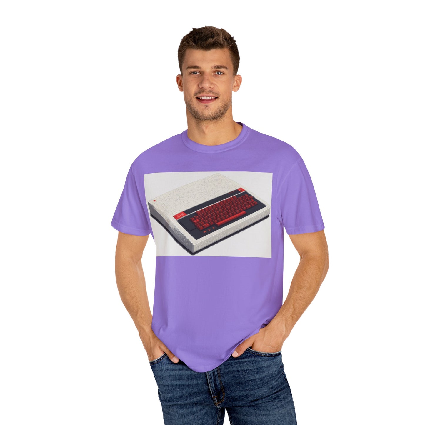 Classic Micro Computer T-Shirt - Pixel Art Color