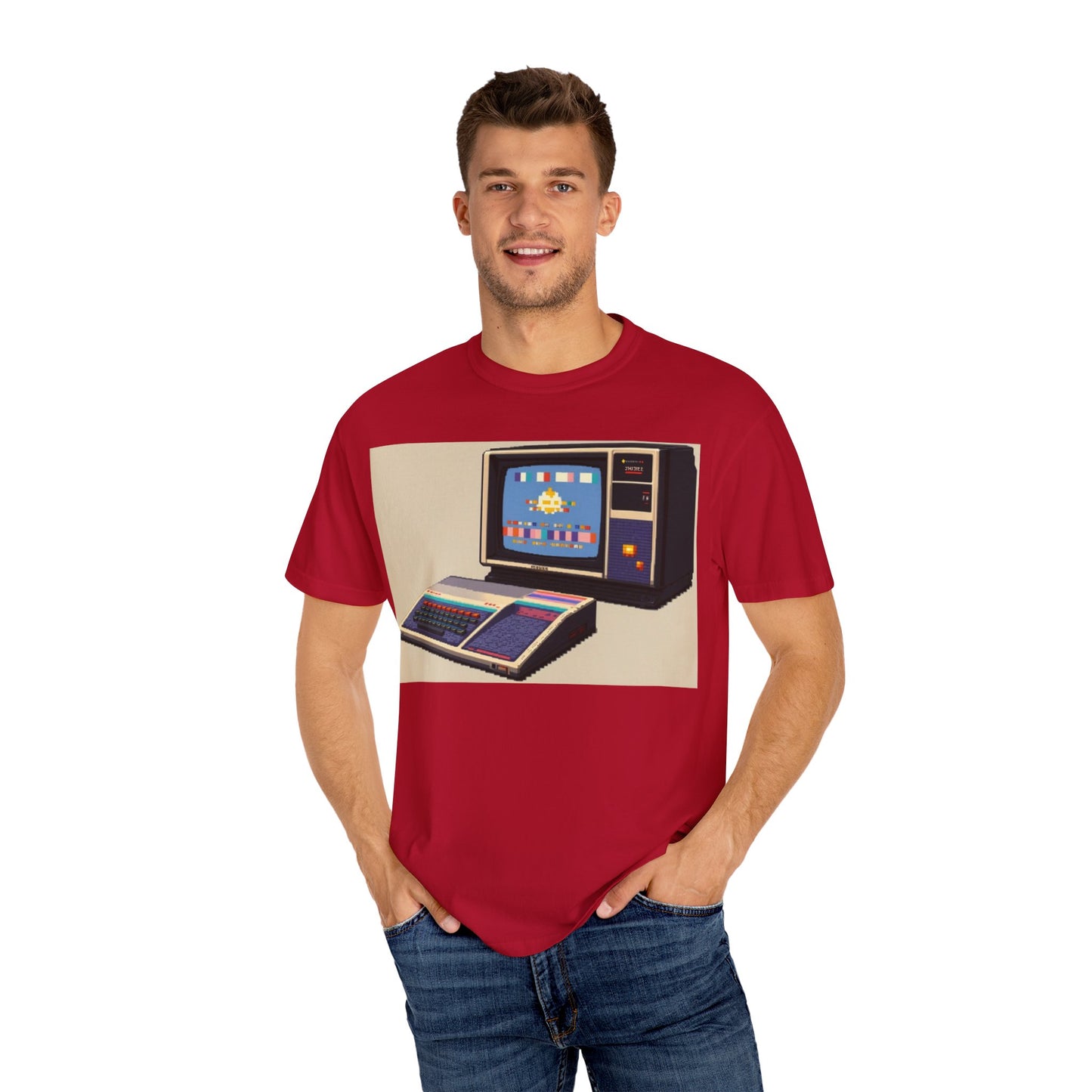 TI 99/4A Home Computer T-Shirt | Pixel Art 2 | Ideal for tech enthusiasts and collectors
